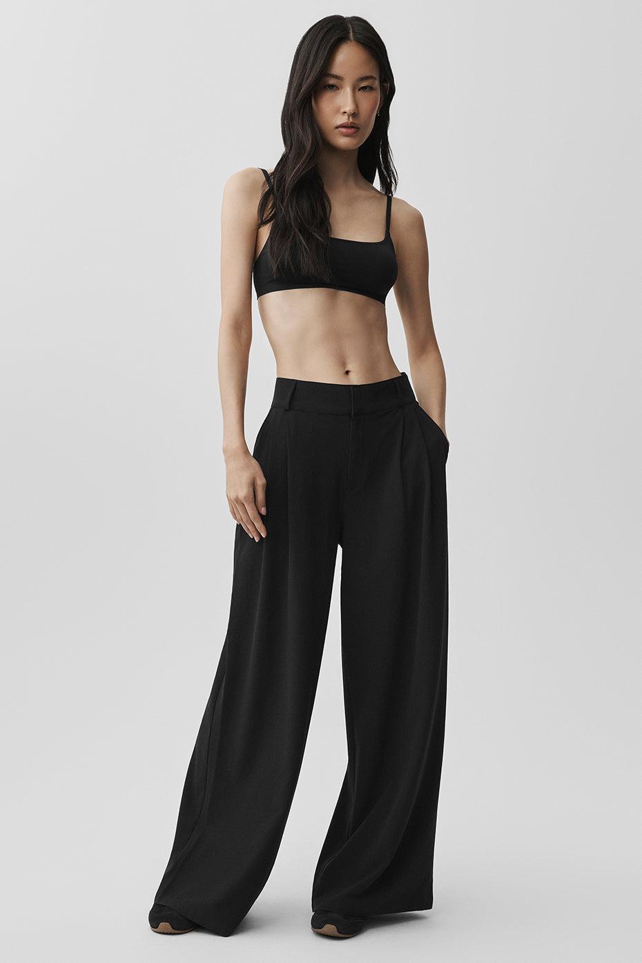 High-Waist Dreamscape Trouser (Regular) - Black Product Image