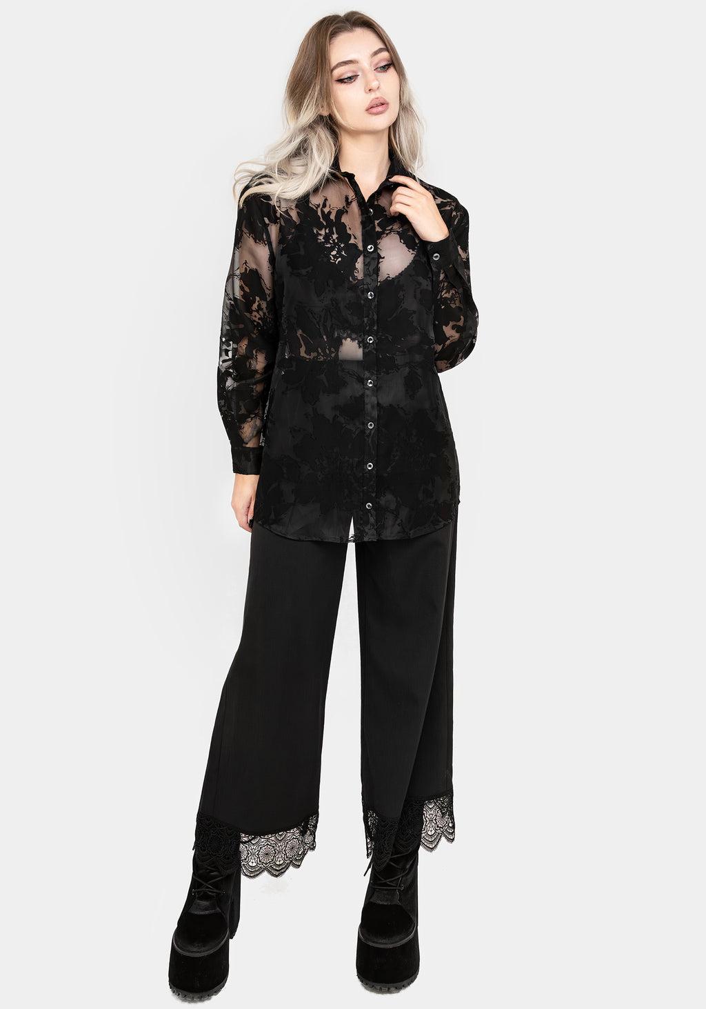 Spectre Sheer Loose Fit Shirt Product Image