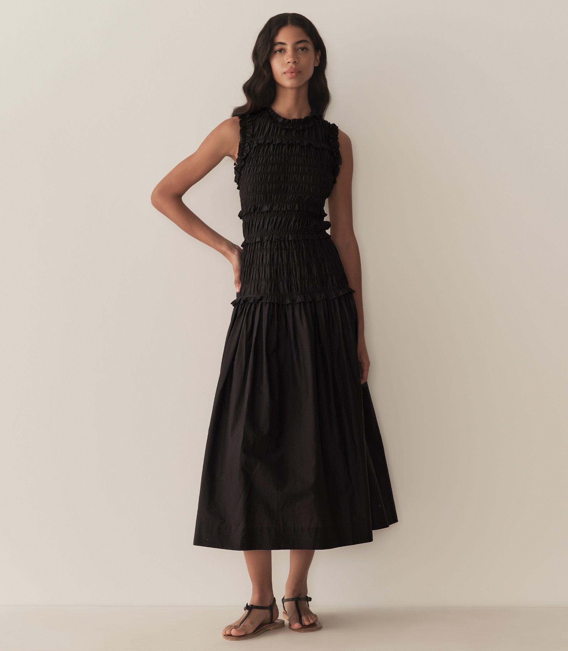 MALLORY DRESS -- BLACK Product Image