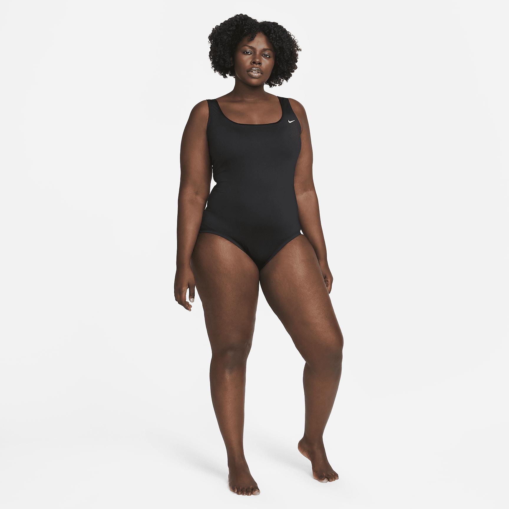 Nike Womens Essential U-Back One-Piece Swimsuit (Plus Size) | NESSB227-001 Product Image