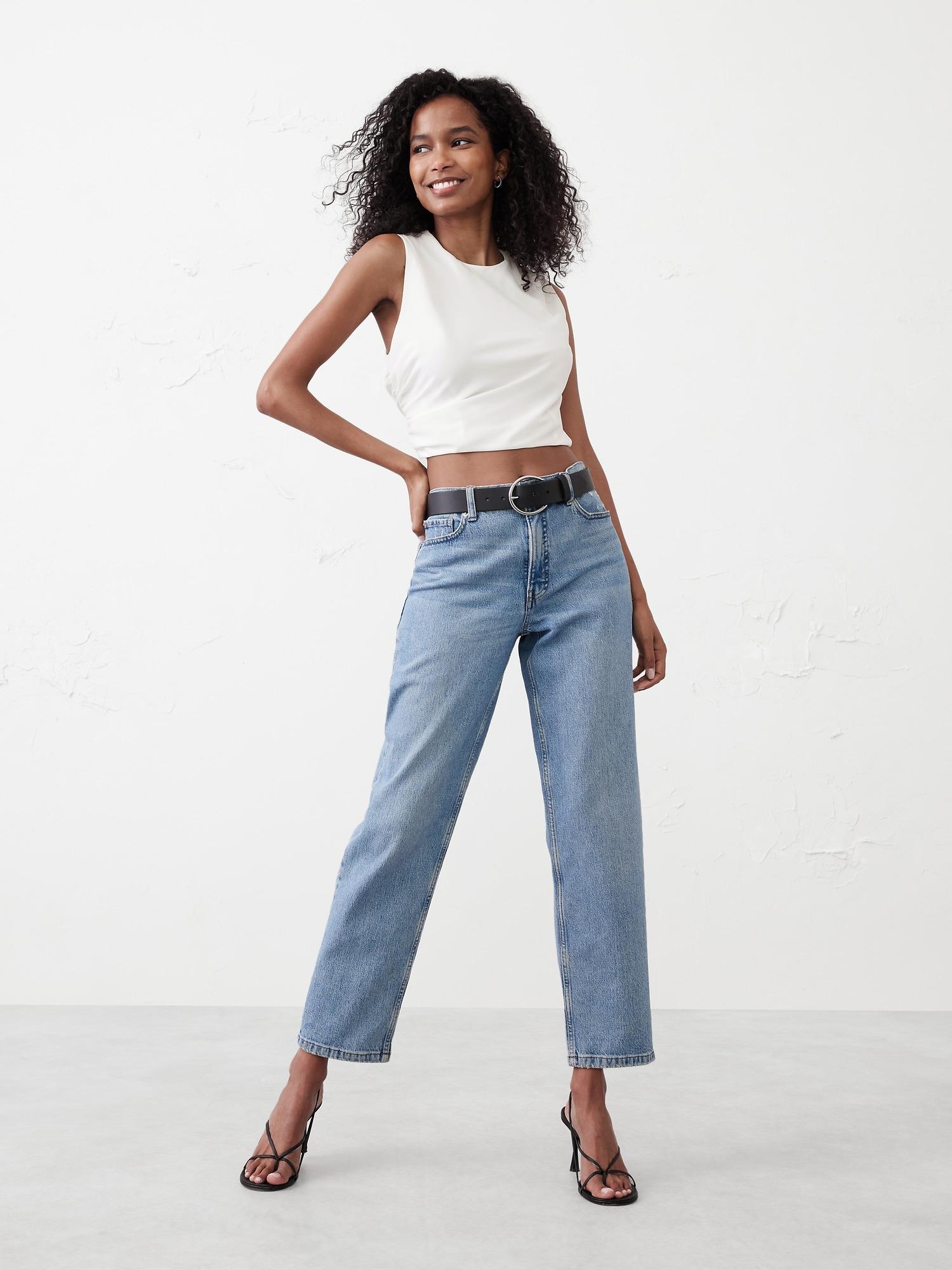High-Neck Shirred Cropped Top Product Image