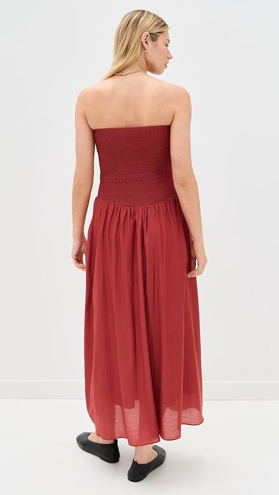Pixie Market Smocked Strapless Dress | Shopbop Product Image