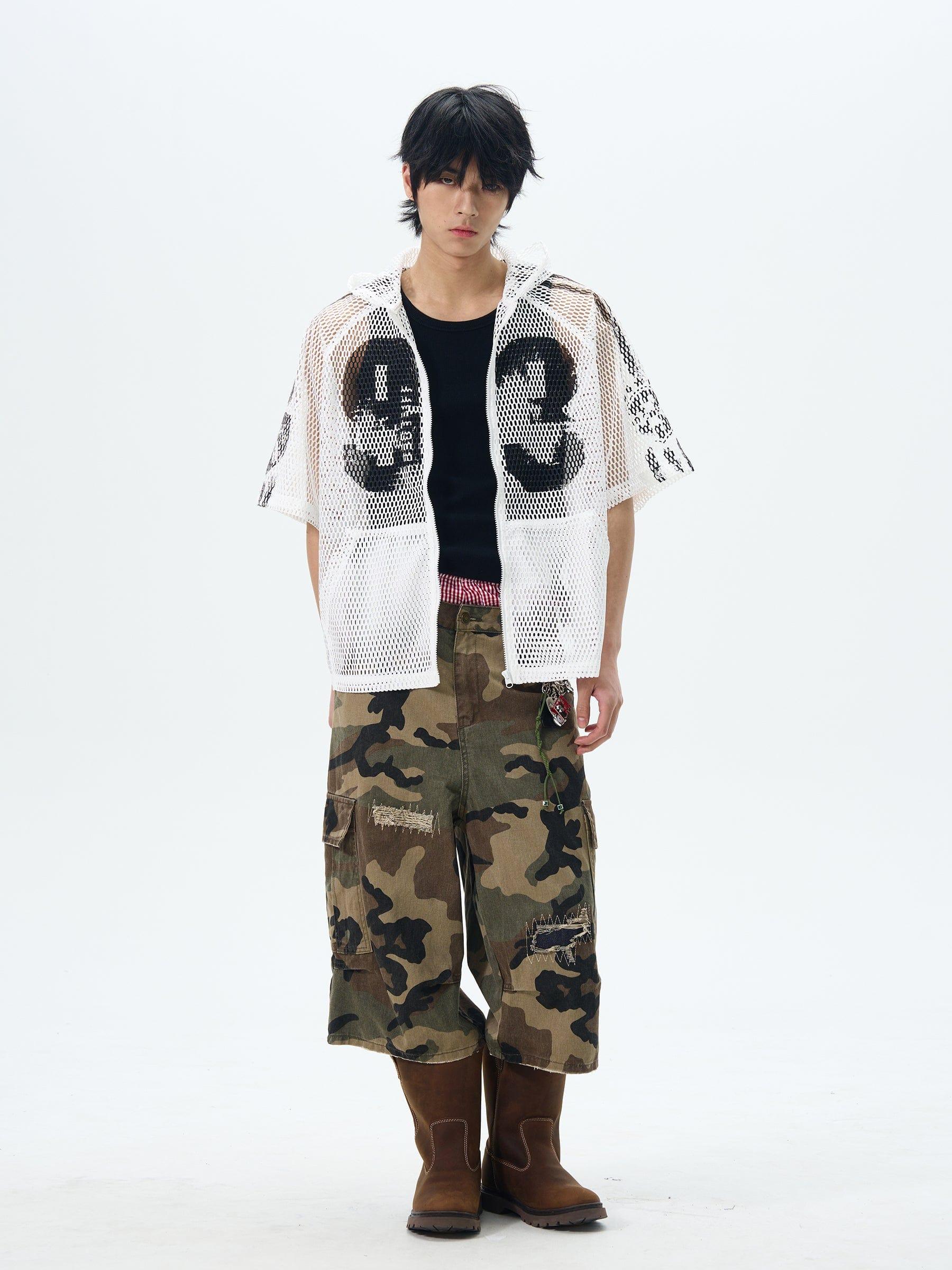 RT No. 12630 93 HOLLOW HOODED SHORT SLEEVE JERSEY Product Image