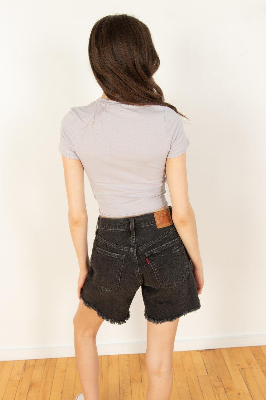 Gray Cherub Tee Product Image