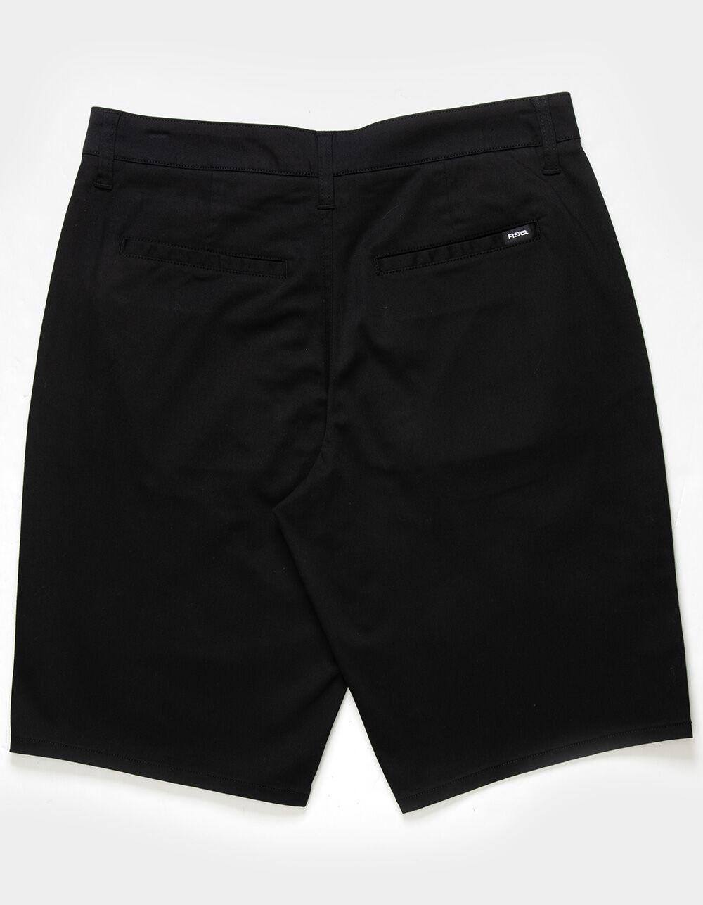 RSQ Mens Longer 12" Chino Shorts - BLACK Product Image