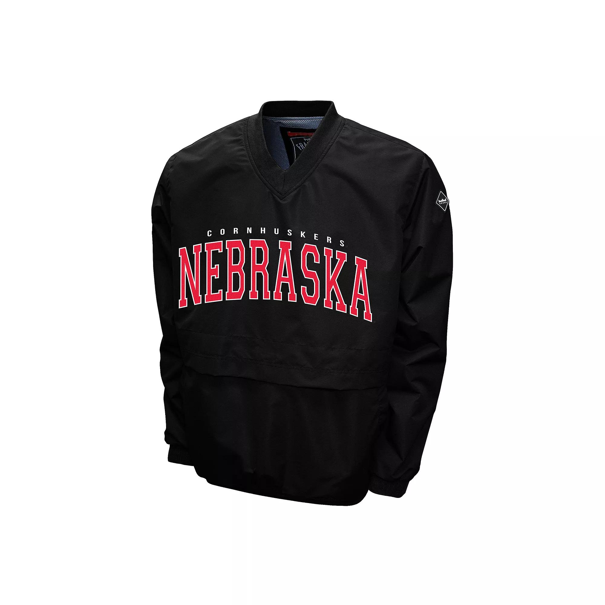 Men's Nebraska Cornhuskers Members Windshell Pullover,  Product Image