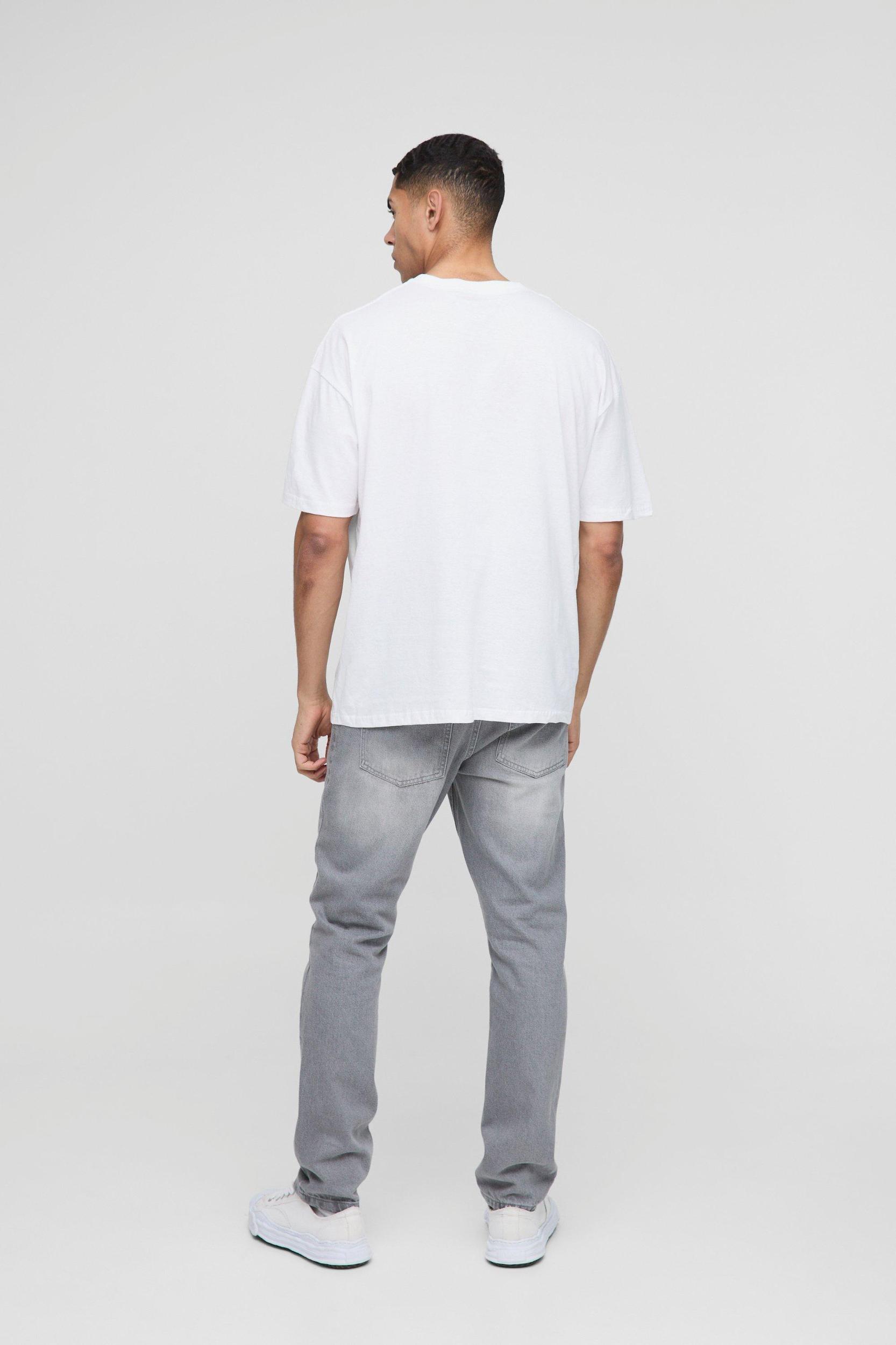 Oversized Pulp Fiction License Print T-Shirt | boohooMAN USA Product Image