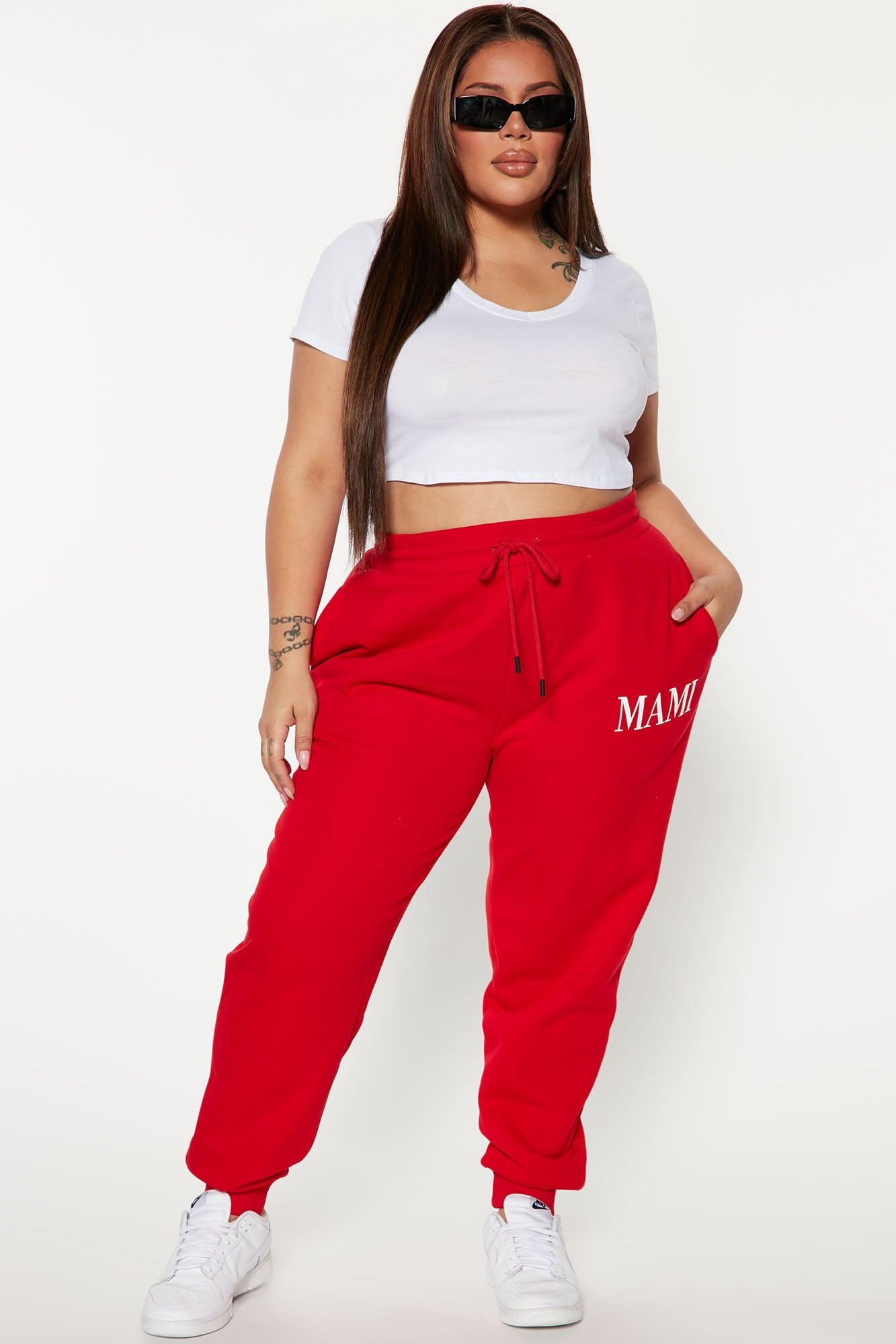 Family Goals Women's Mami Jogger - Red Product Image