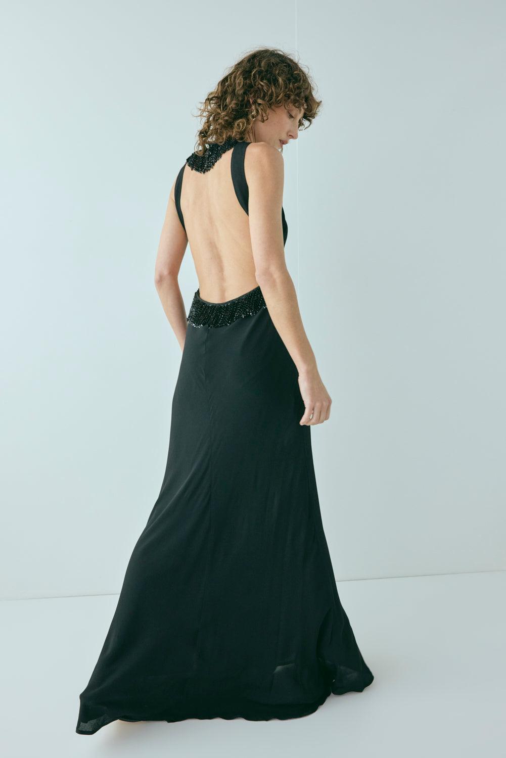 Blythe Maxi Dress Black Product Image