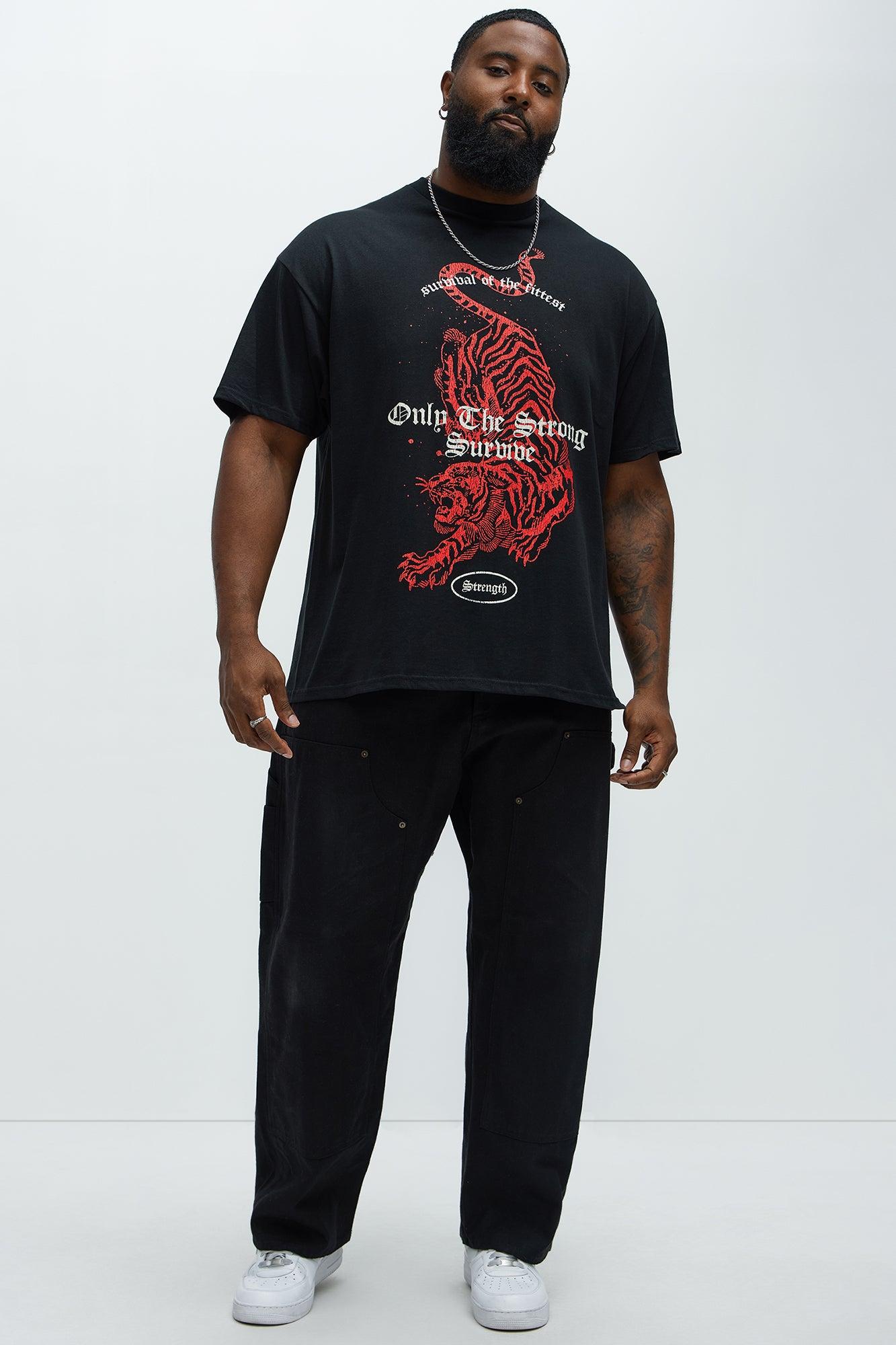 The Strong Survive Short Sleeve Tee - Black Product Image