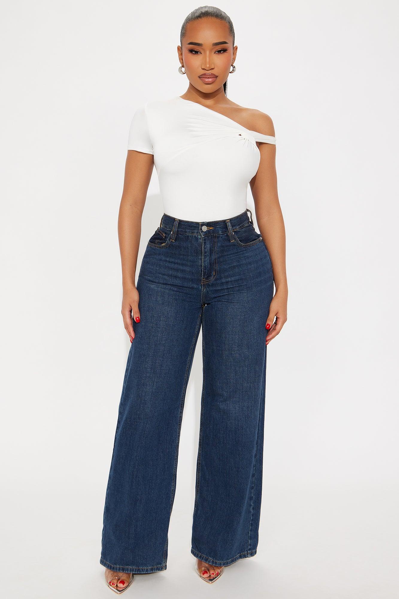 Twist It Up Cut Out Bodysuit  - Ivory Product Image