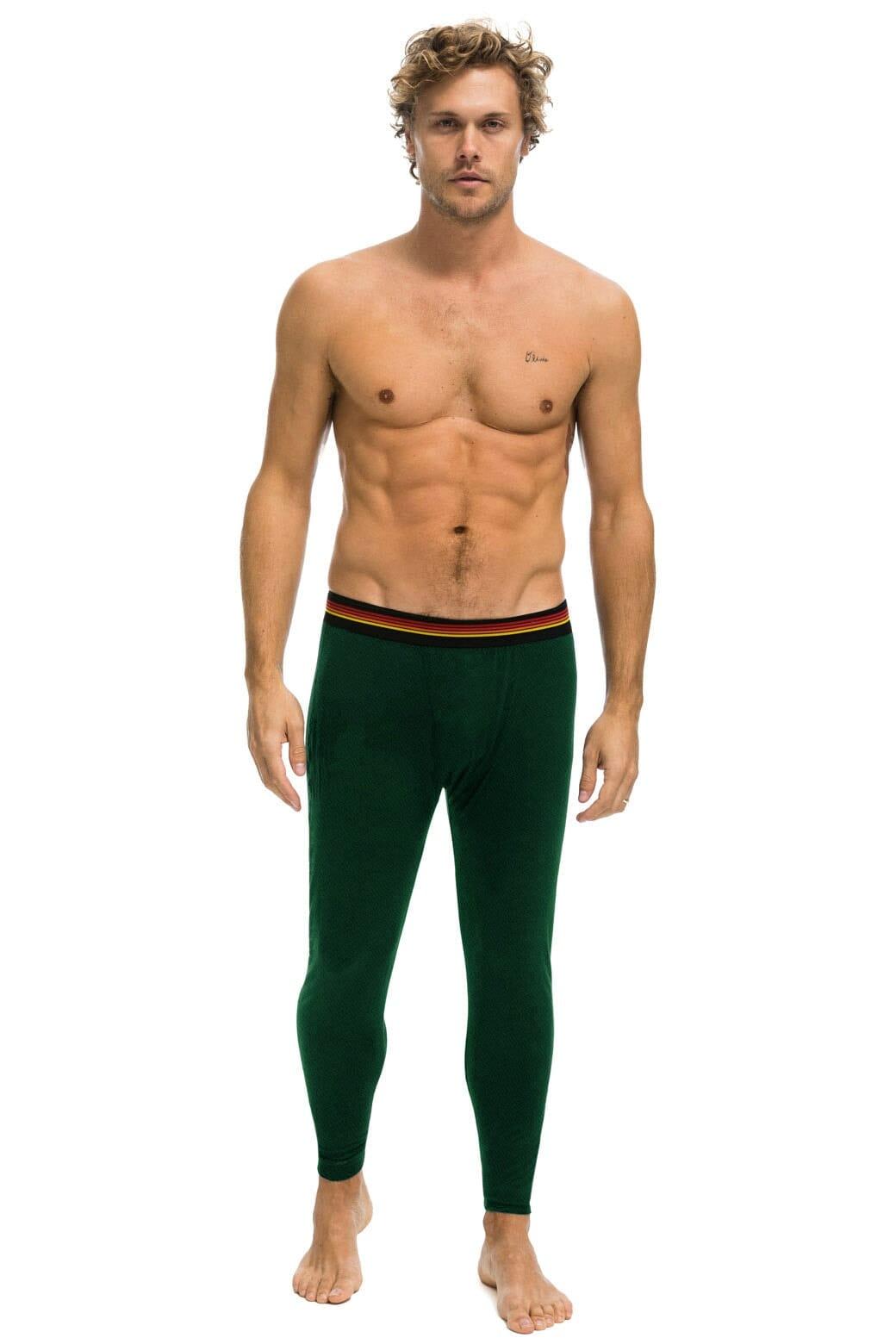 THERMAL BASE LAYER BOTTOM - FOREST Male Product Image