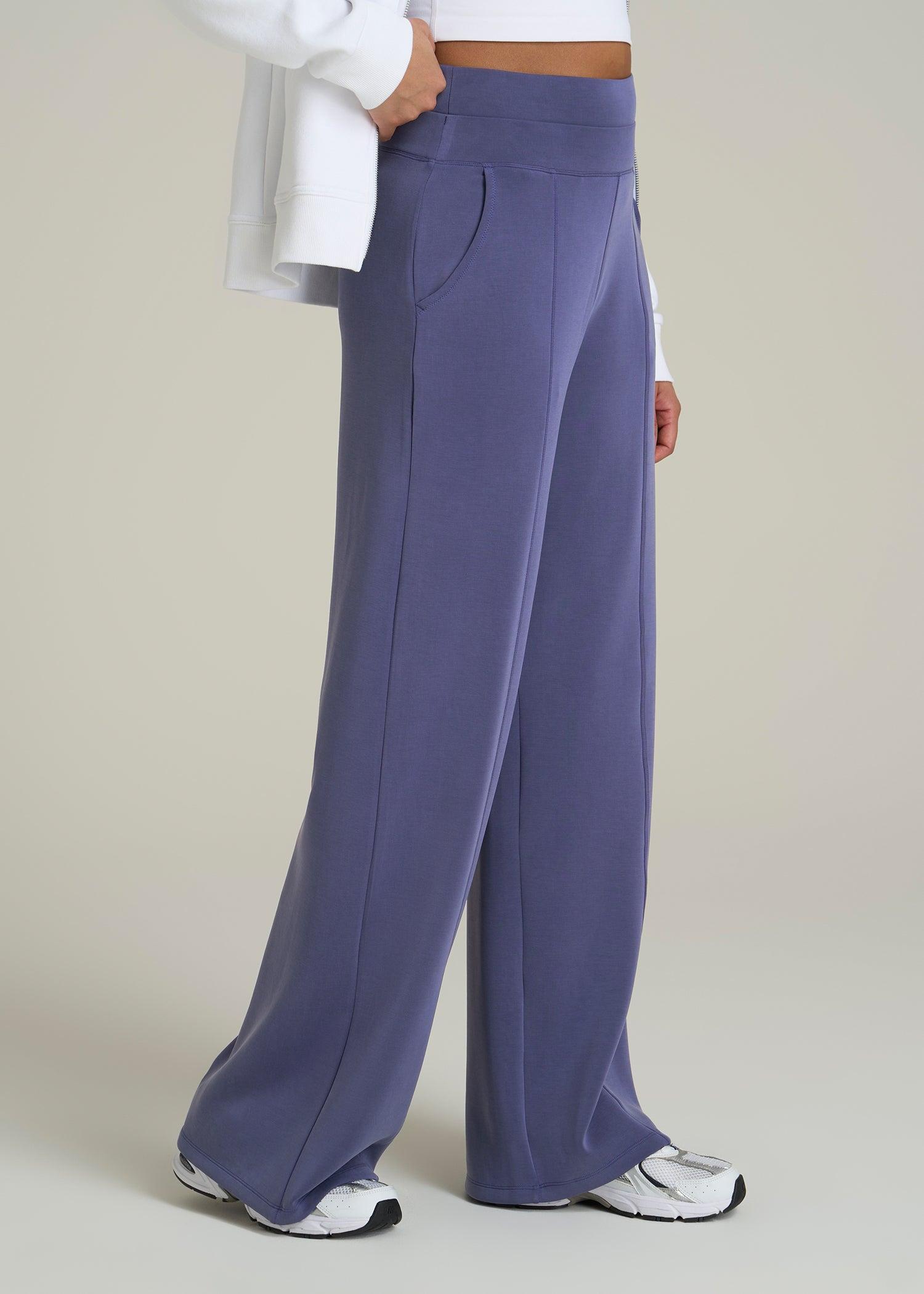 Soft Motion Wide Leg Ultra High Rise Pant for Tall Women in Future Dusk Female Product Image