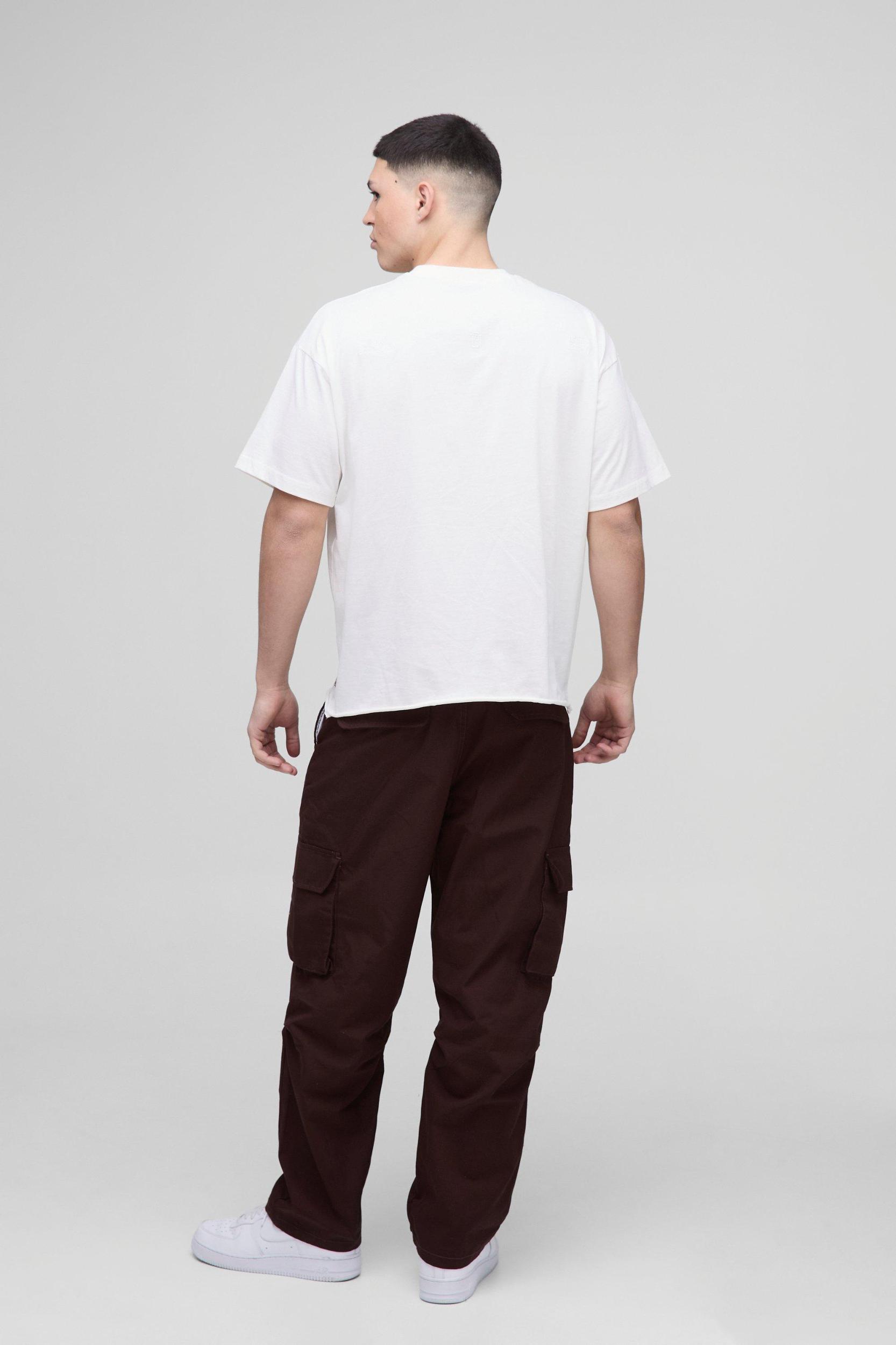 Skater Fit Ripstop Cargo Pants | boohooMAN USA Product Image