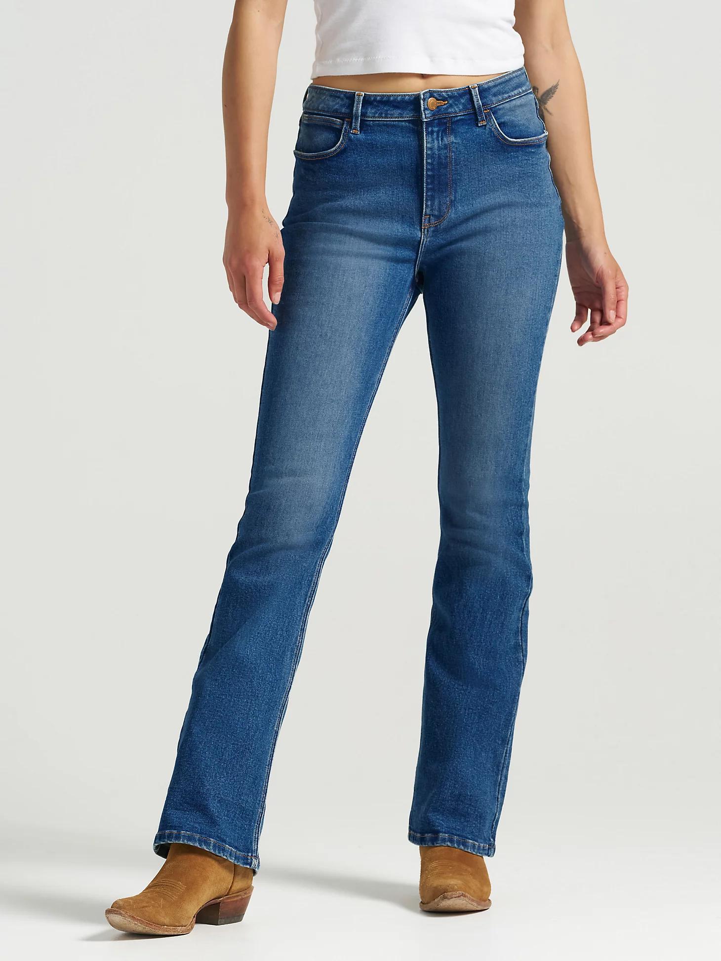 Women's Slim Bootcut Jean in Carolina Product Image