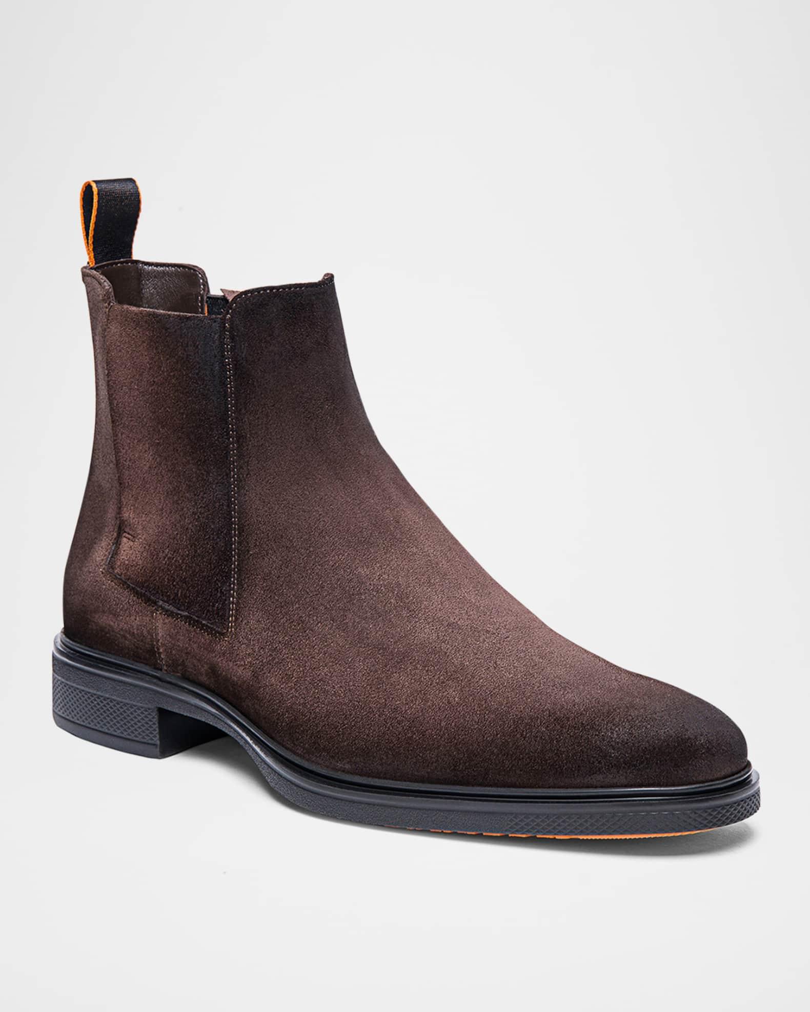 Men's Easy Suede Chelsea Boots Product Image