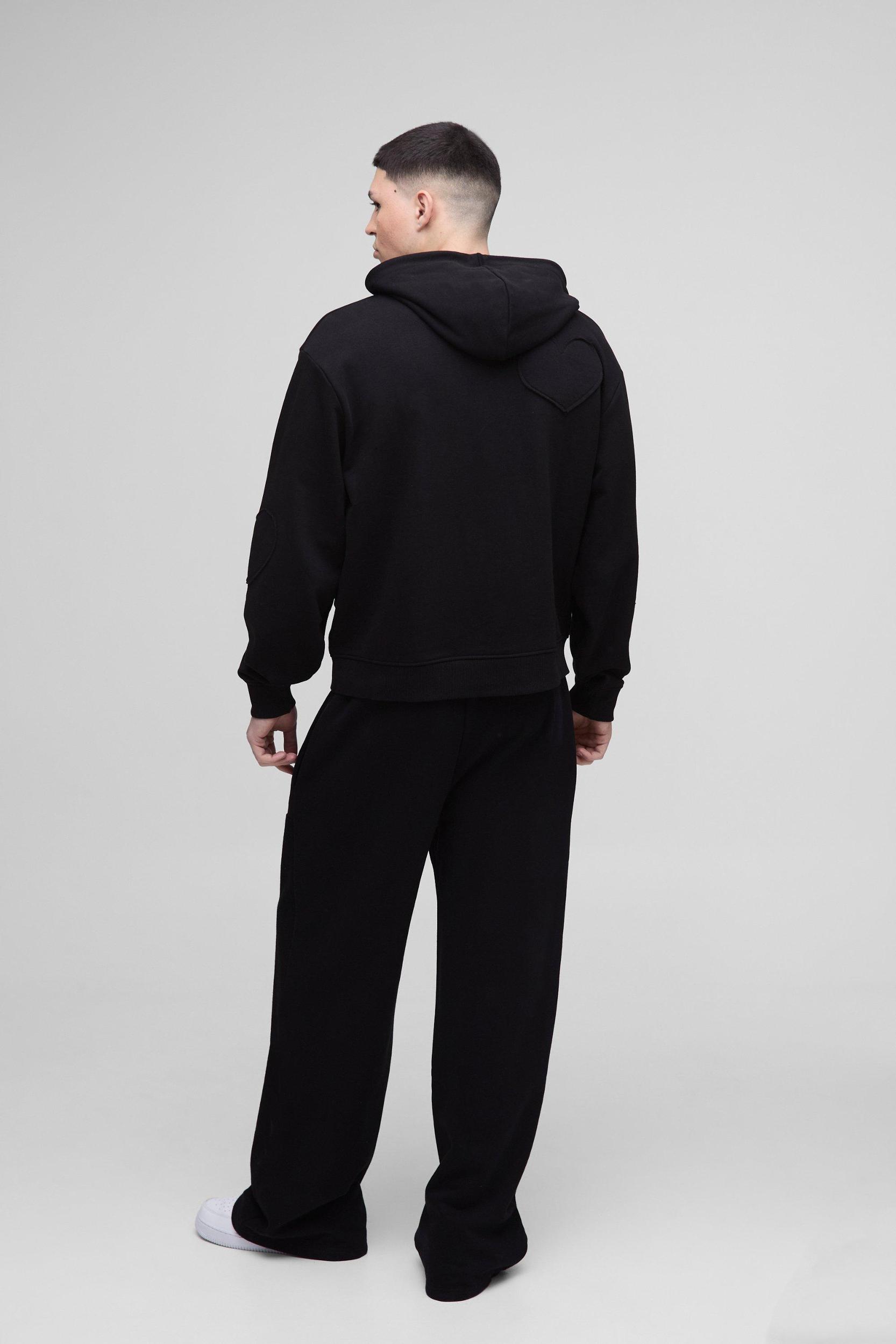 Wide Leg Carpenter Sweatpants | boohooMAN USA Product Image