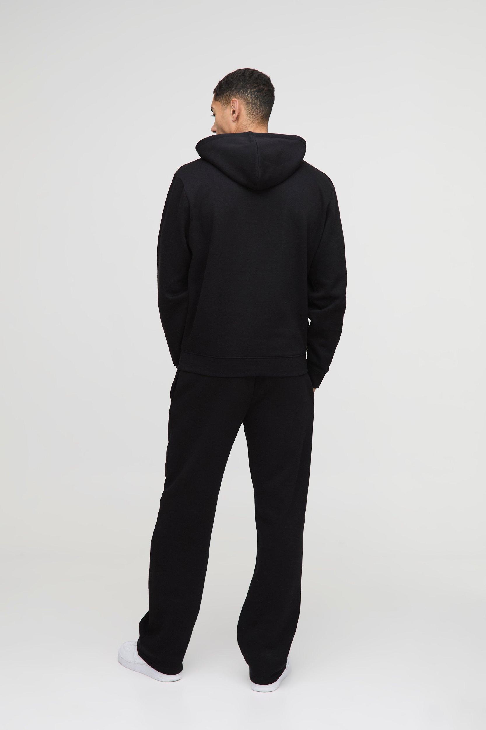 Regular Fit Man Colour Block Hoodie | boohooMAN USA Product Image