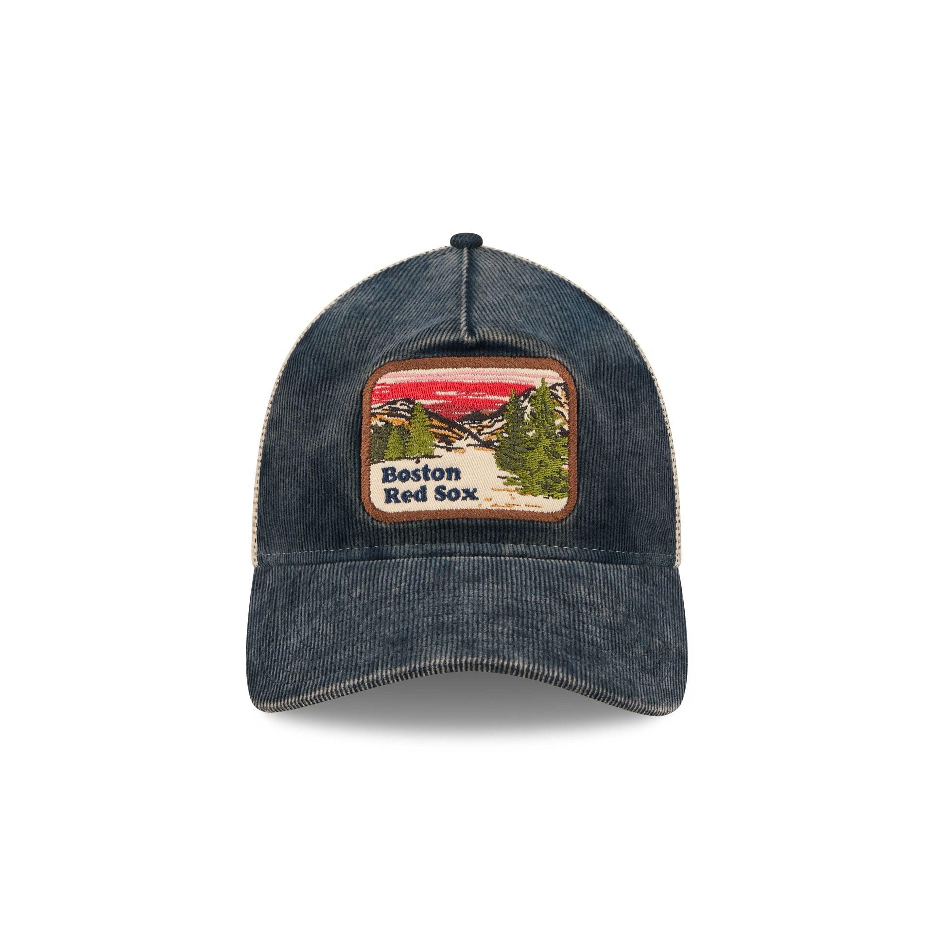 Boston Red Sox Vintage Landscape 9TWENTY A-Frame Trucker Hat Male Product Image