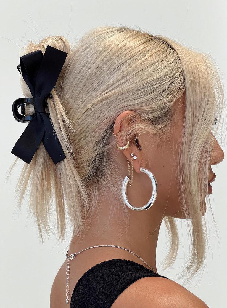 Coecoe Hair Clip Black Product Image