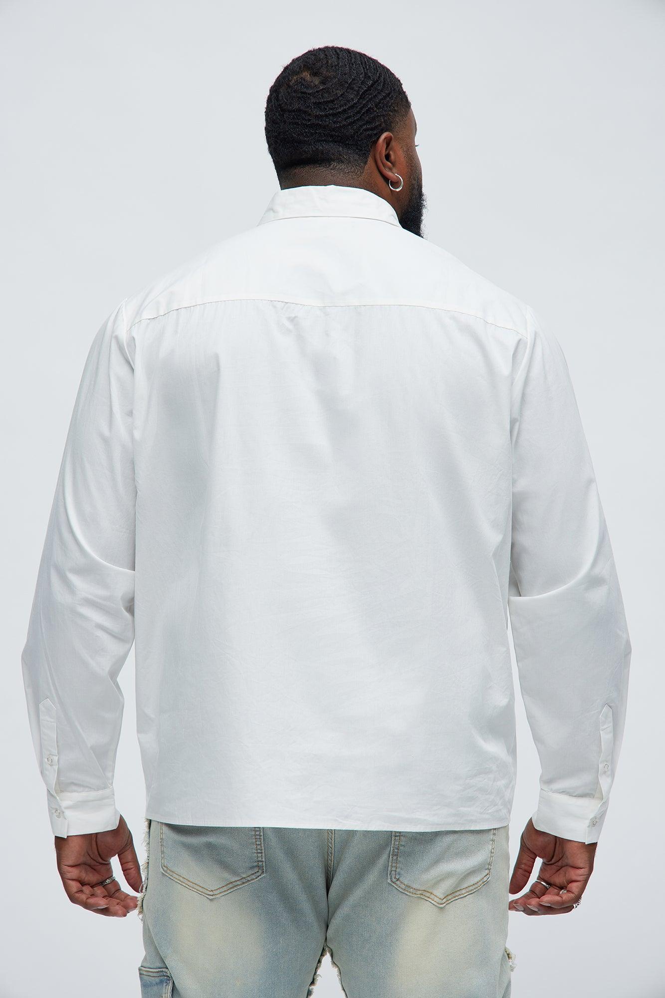 Quick Popover Shirt - White Product Image