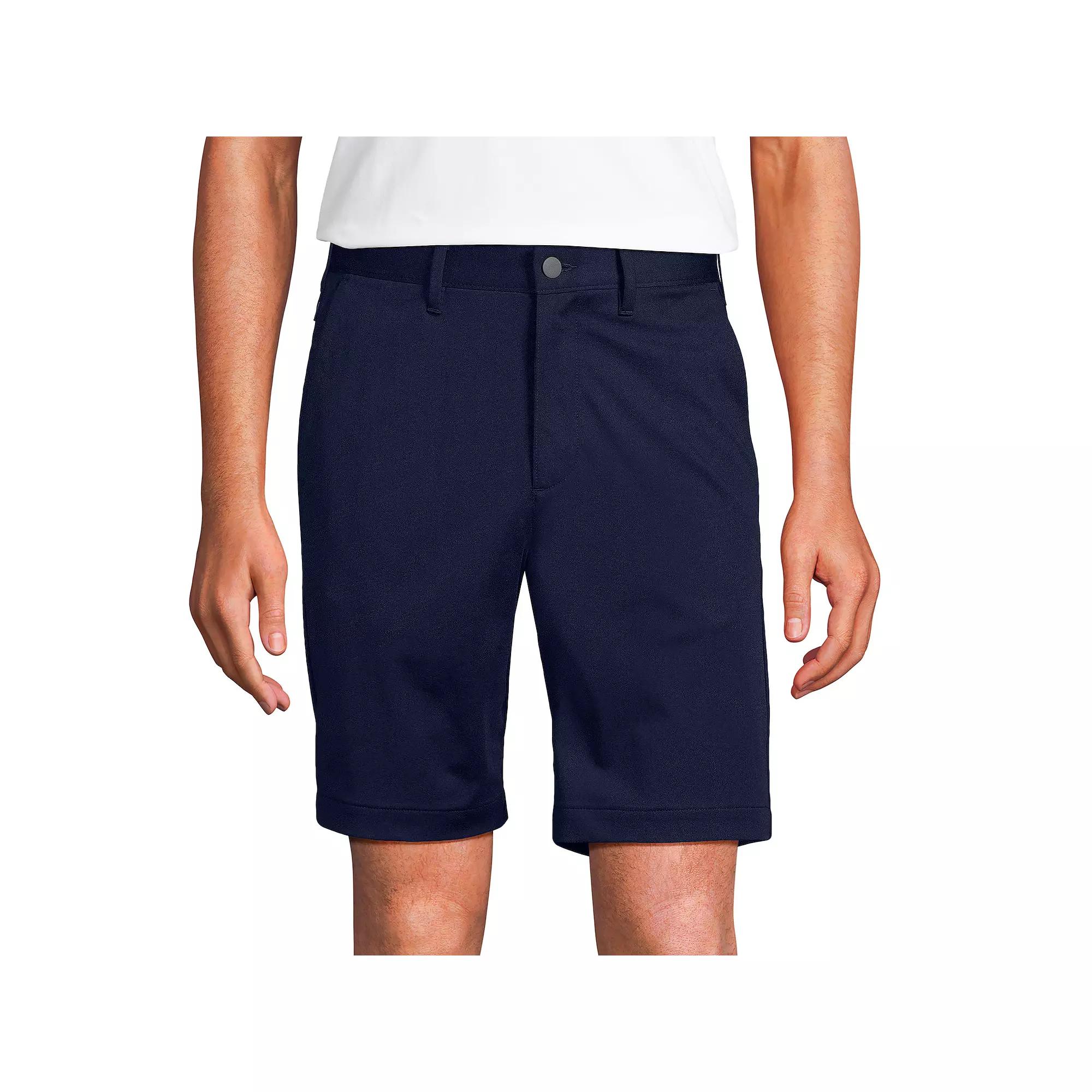 Men's Lands' End Traditional-Fit 9-inch Flex Performance Golf Shorts,  Product Image