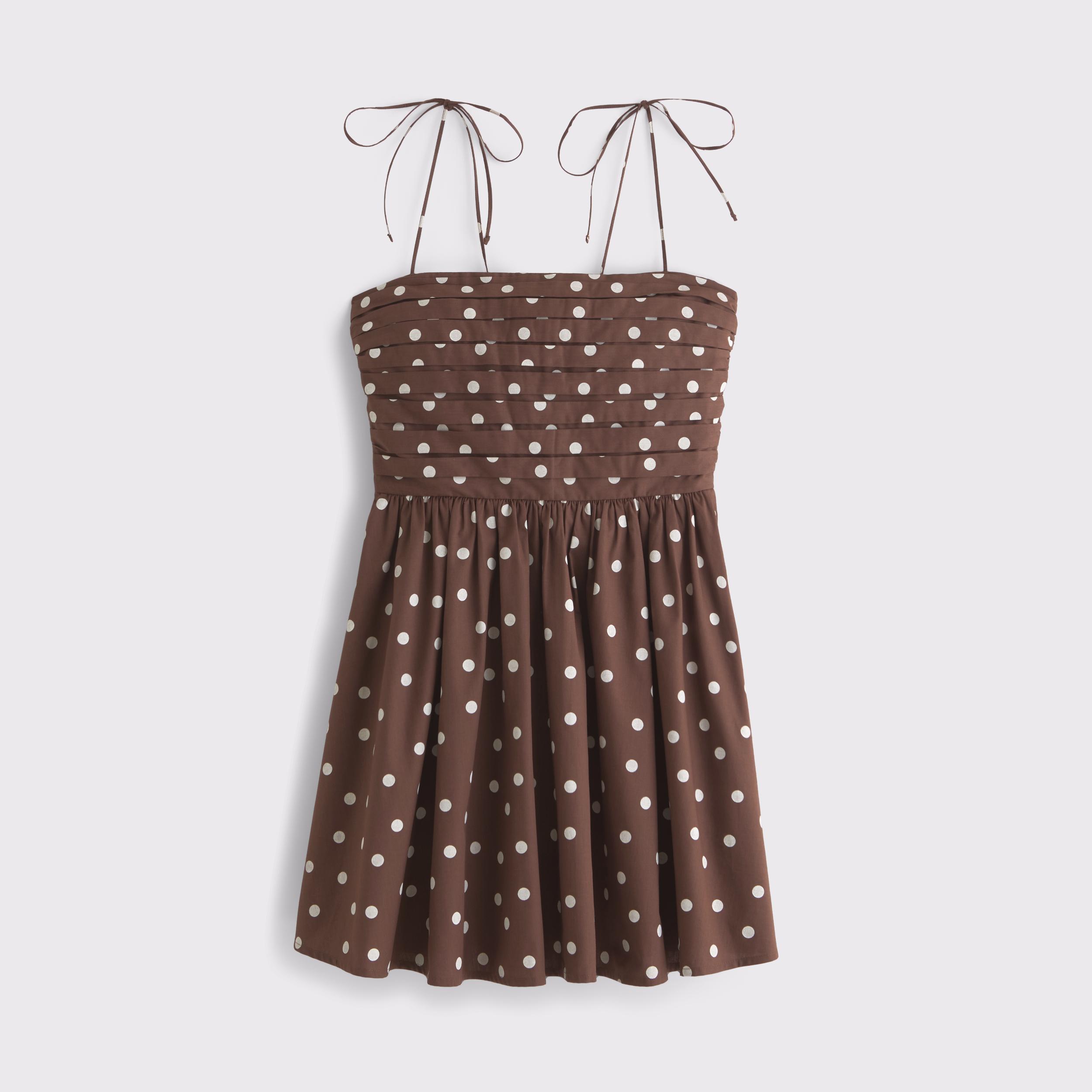 The A&F Emerson Tie-Strap Mini Dress Product Image
