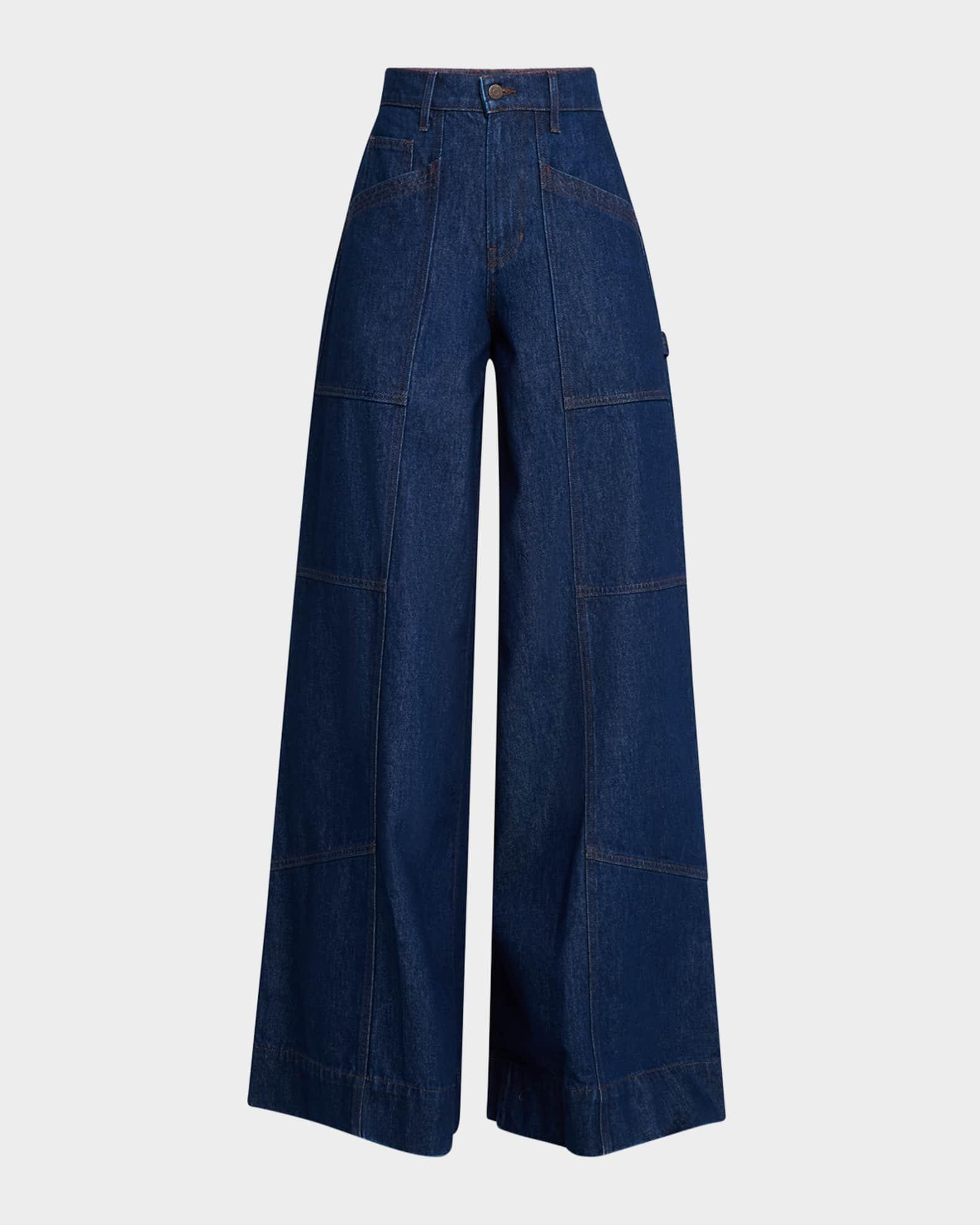 Freddy High-Rise Wide-Leg Jeans Product Image