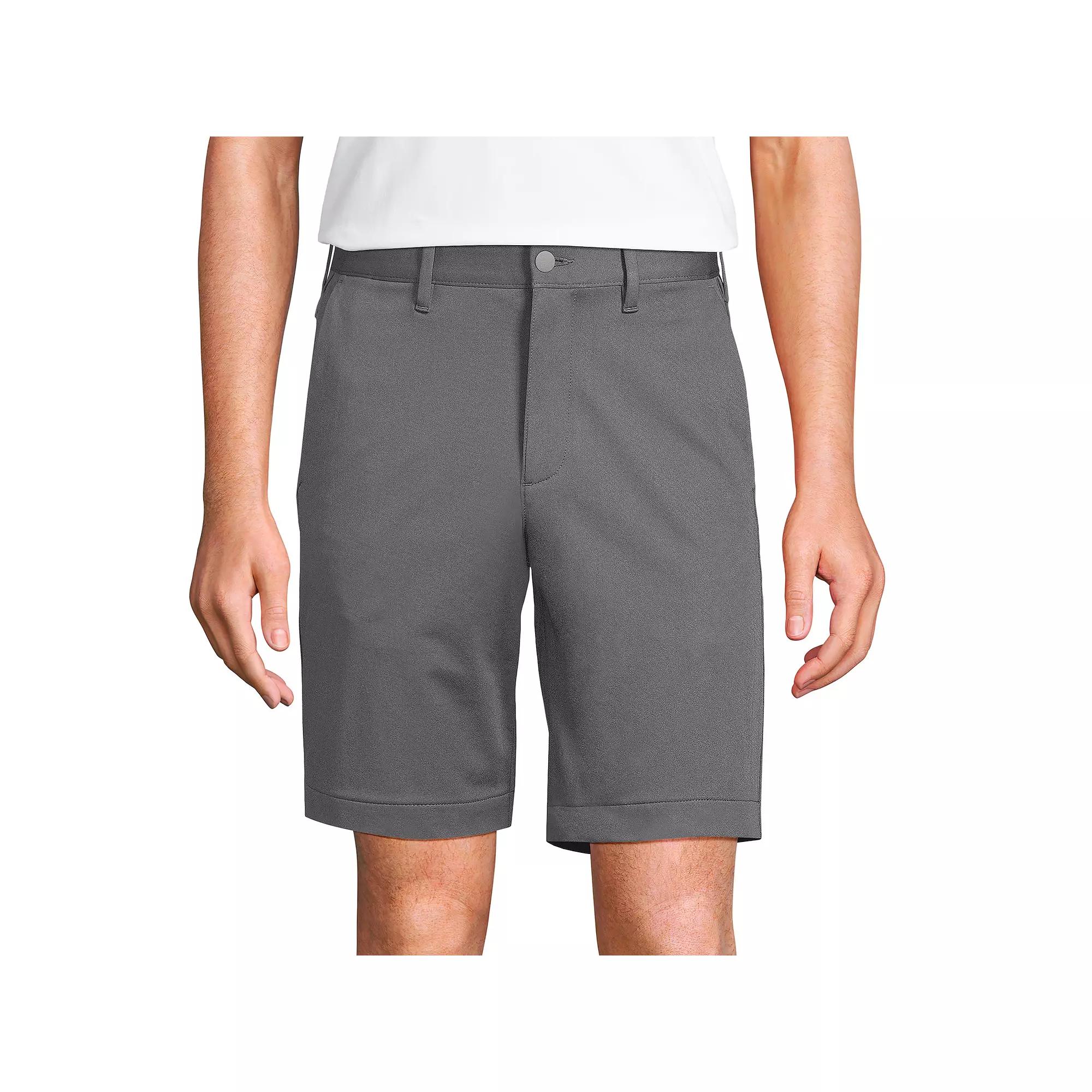 Men's Lands' End Traditional-Fit 9-inch Flex Performance Golf Shorts,  Product Image