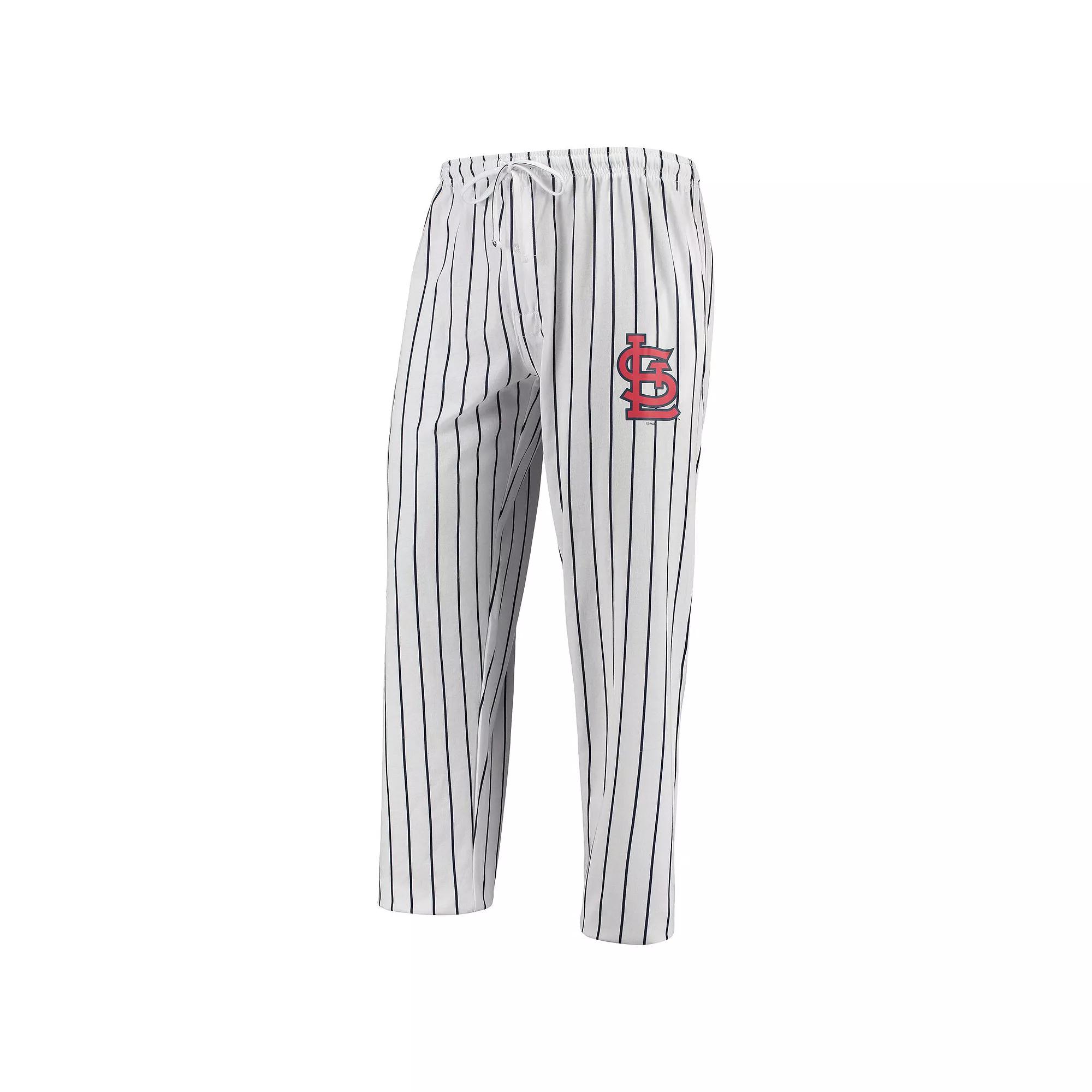 Men's Concepts Sport White/Navy St. Louis Cardinals Vigor Lounge Pant, Size: 4XL Product Image