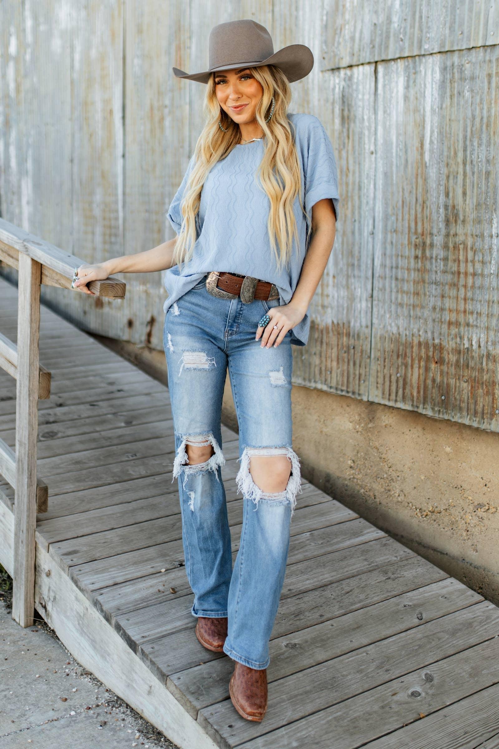 Textured Dolman Sleeve Top: HOT MAGENTA Product Image