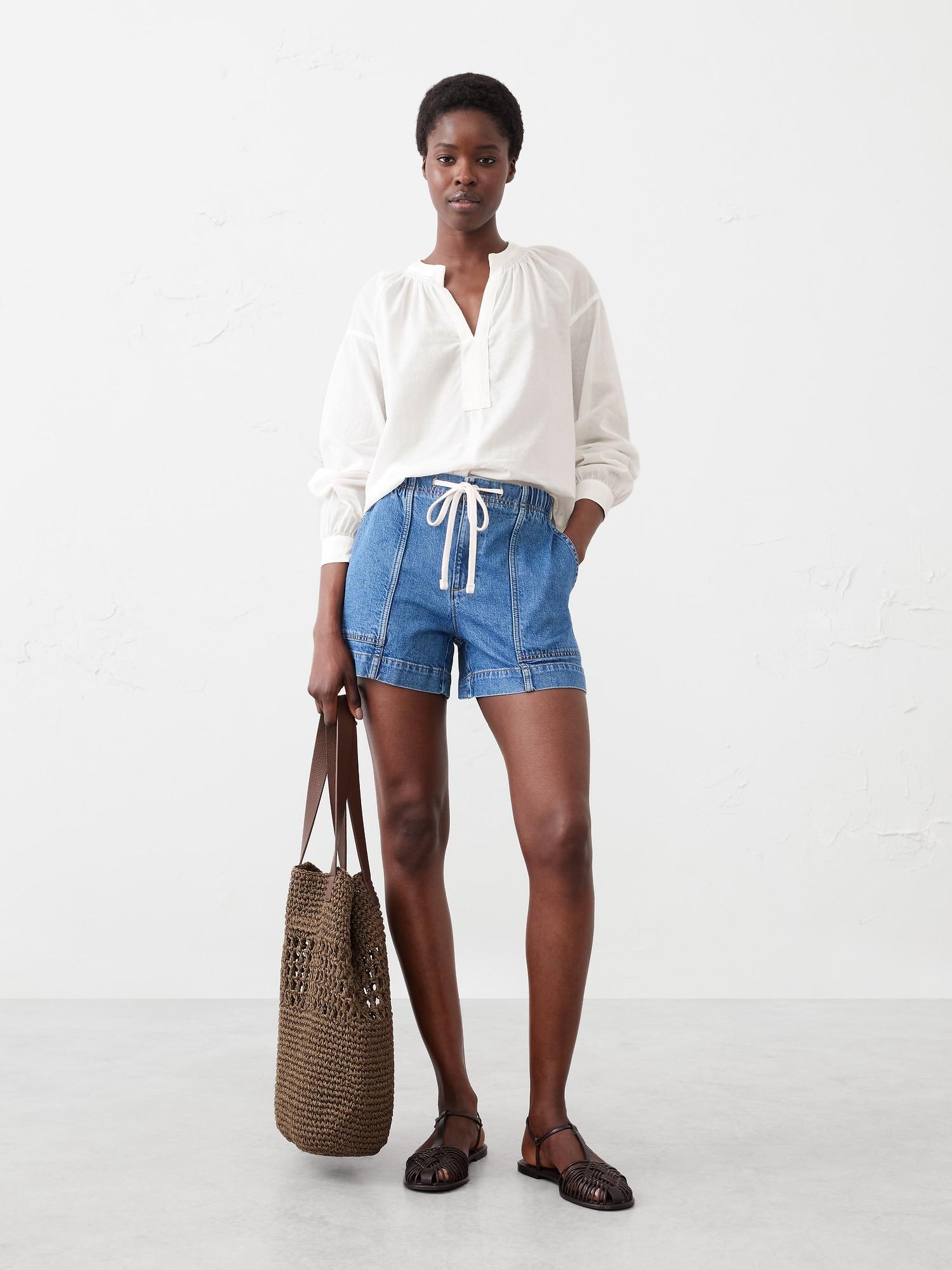 Sheer Trapunto Stitch Voile Top Product Image