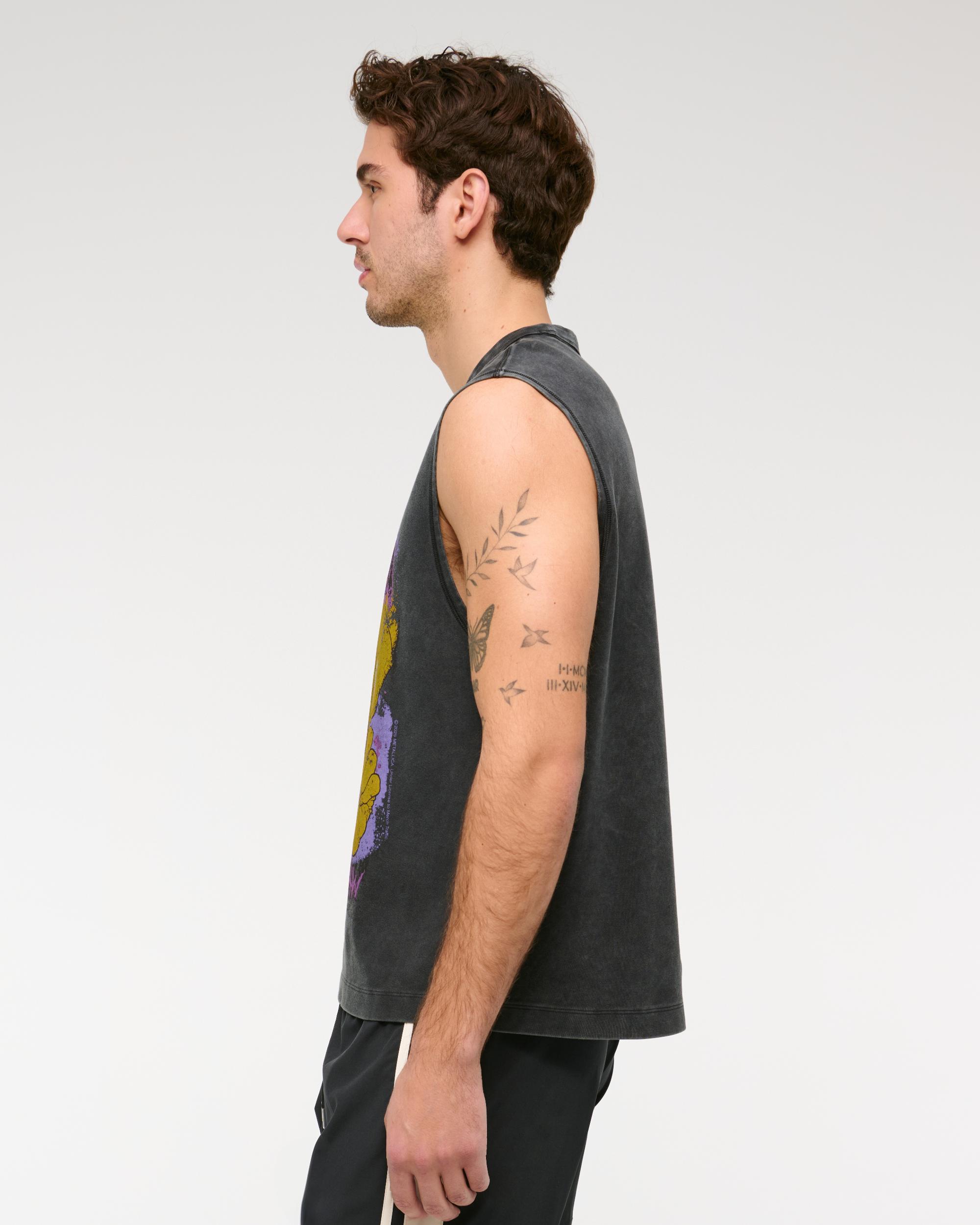 YPB Active Cropped Heavyweight Cotton Tank Product Image