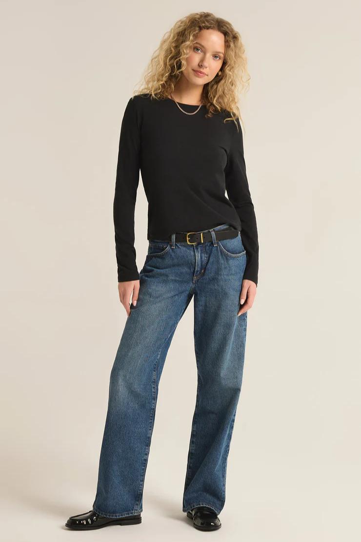 Modern Slub Long Sleeve Tee Product Image