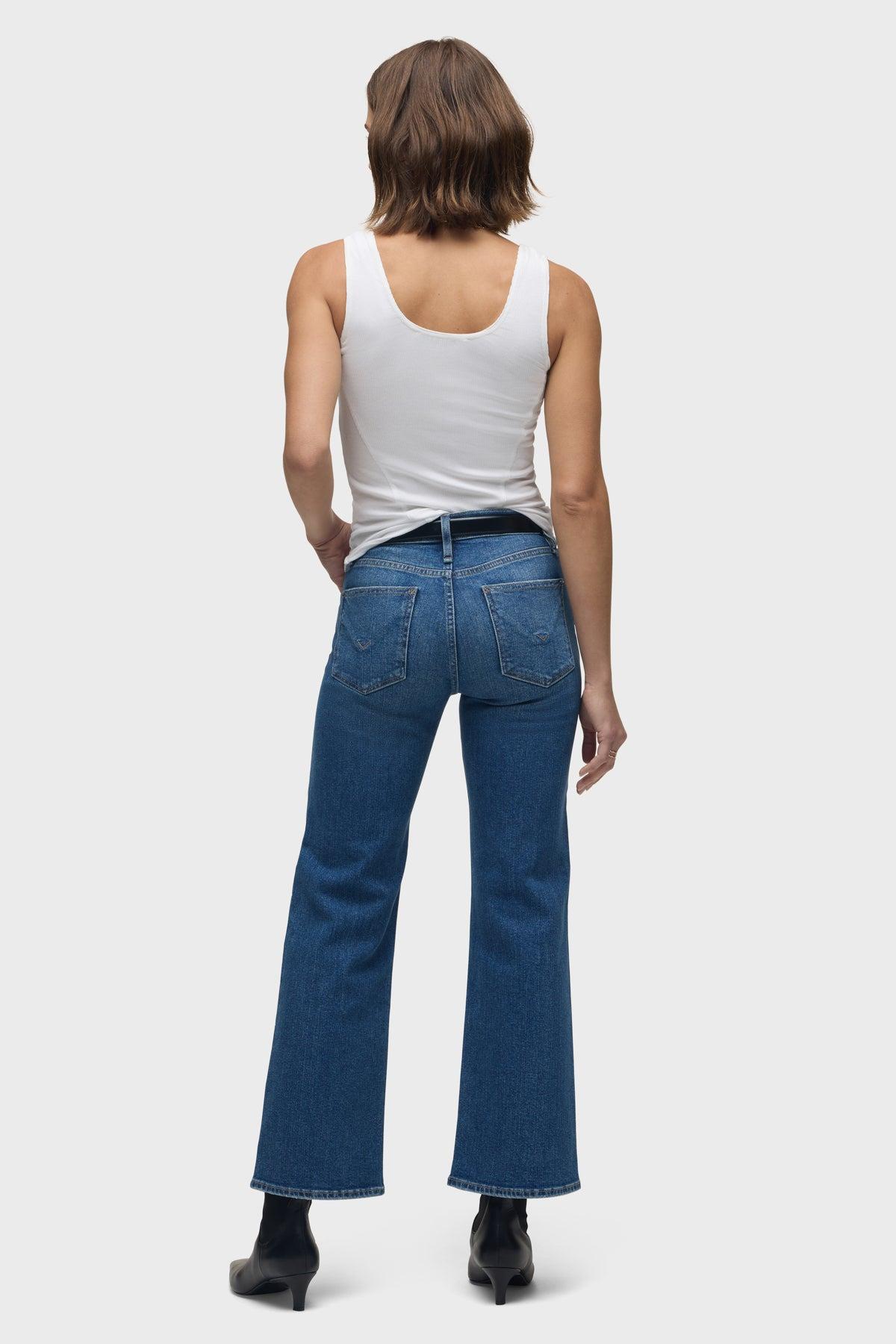 Rosie High-Rise Wide Leg Ankle Jean Female Product Image