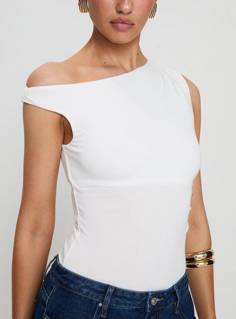 Miyako Bodysuit White Product Image