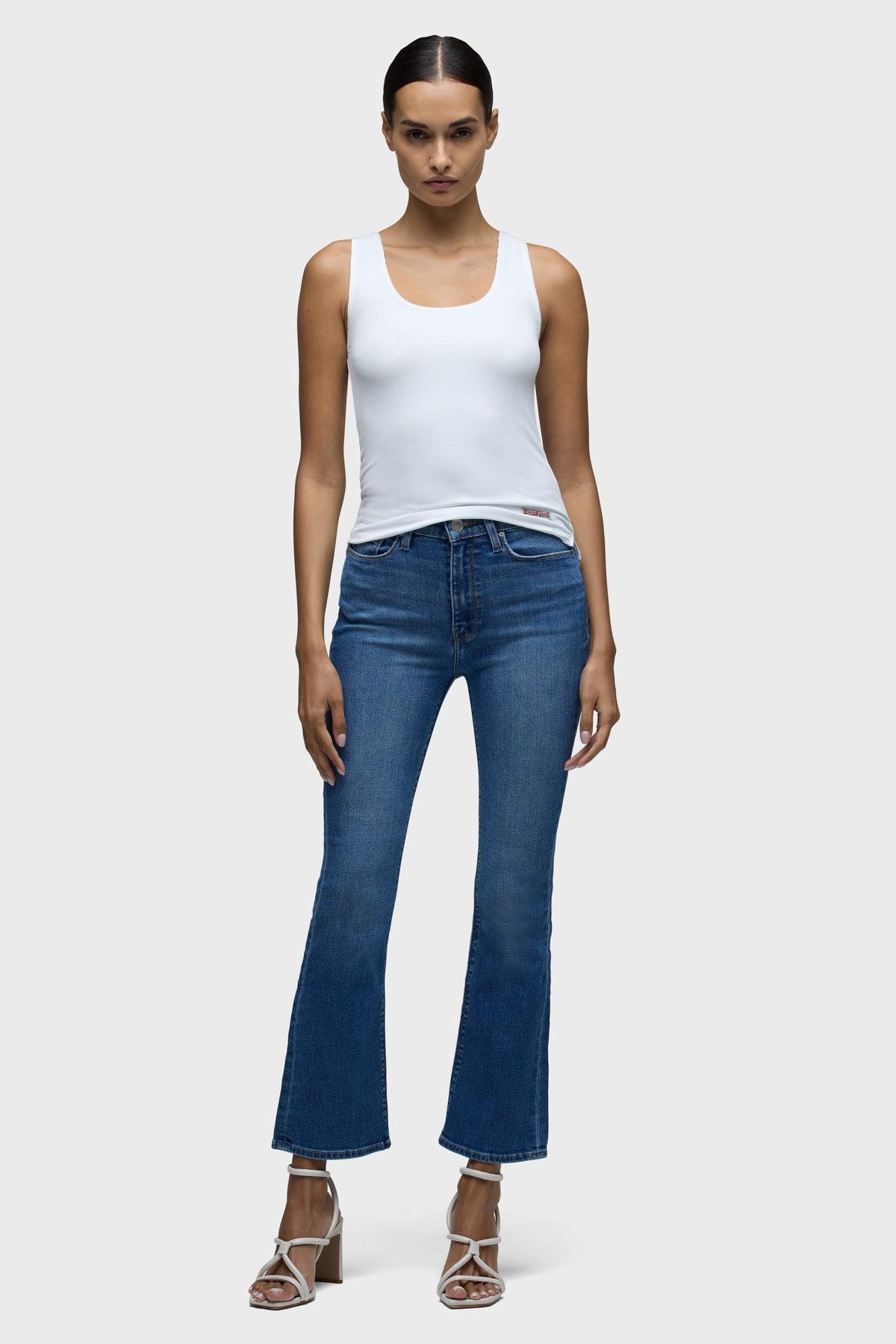 Barbara High-Rise Bootcut Crop Jean Female Product Image