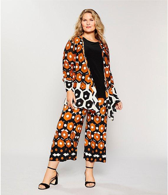 Investments Plus Size Soft Separates Reversible Crew to Scoop Neck Sleeveless Top Product Image