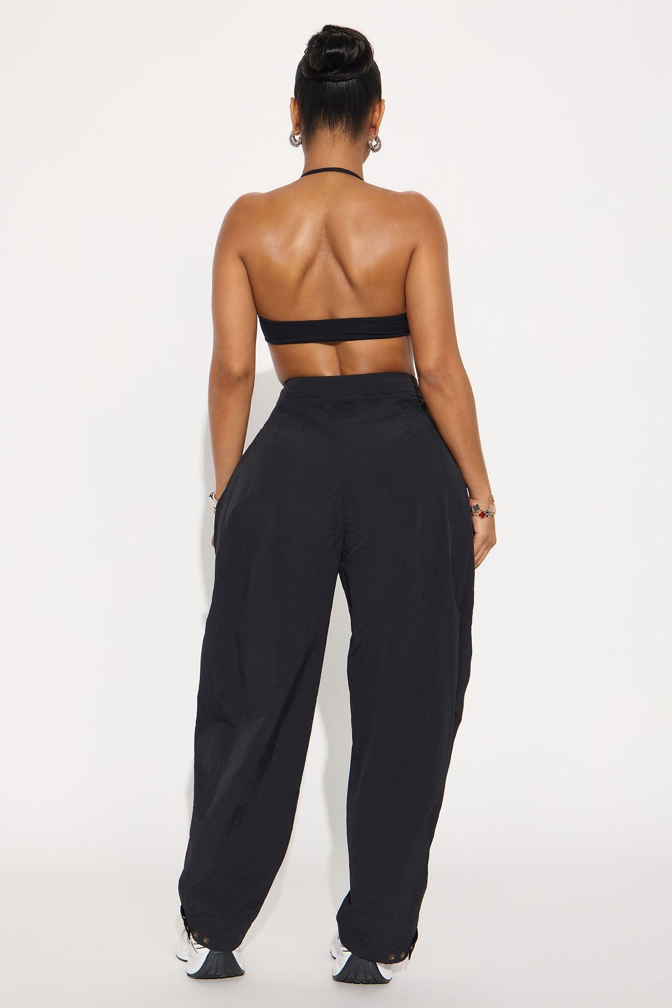 Second Skin Double Lined Halter Bra Top - Black Female Product Image