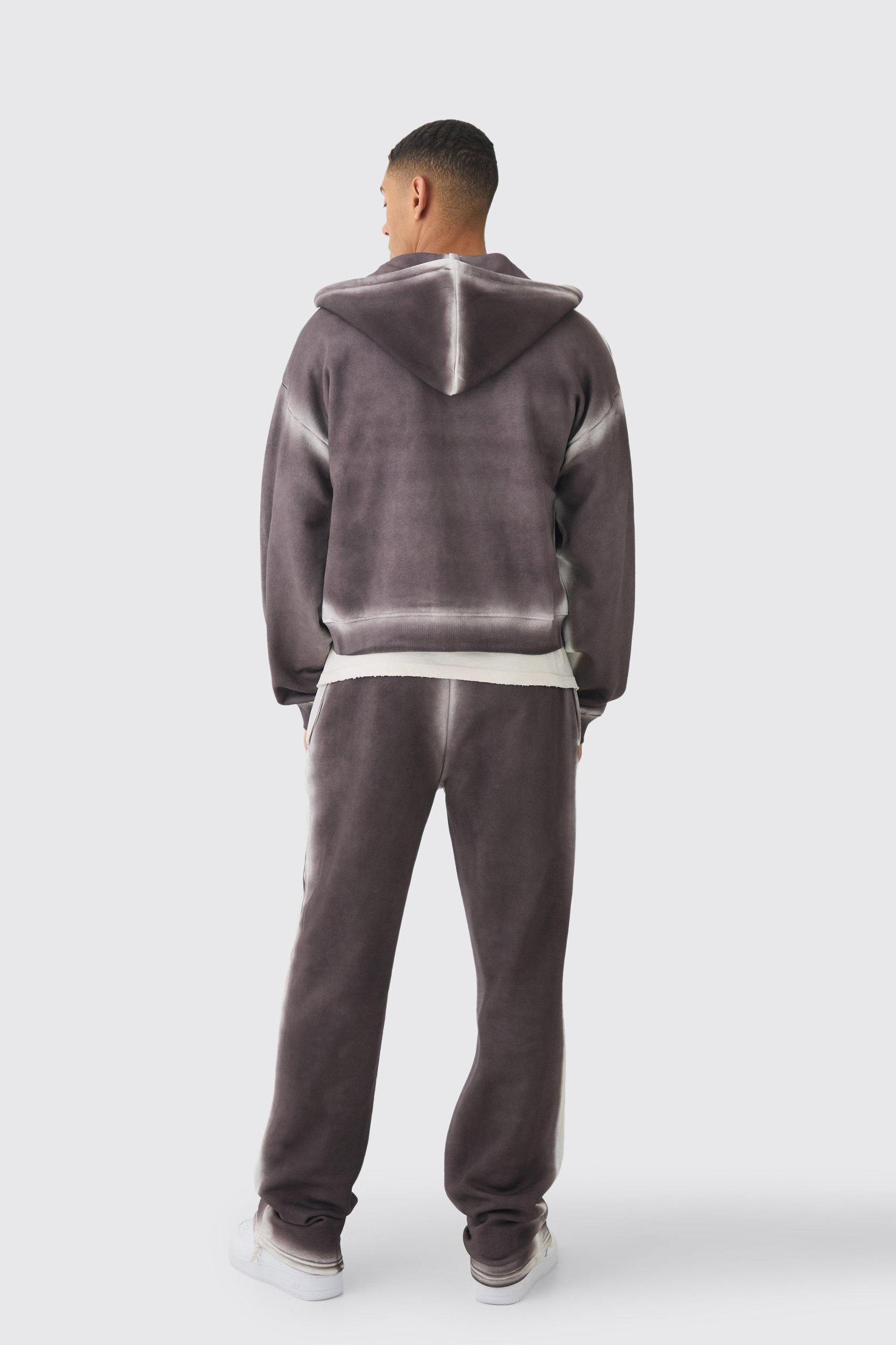 Relaxed Fit Washed Seam Sweatpants | boohooMAN USA Product Image