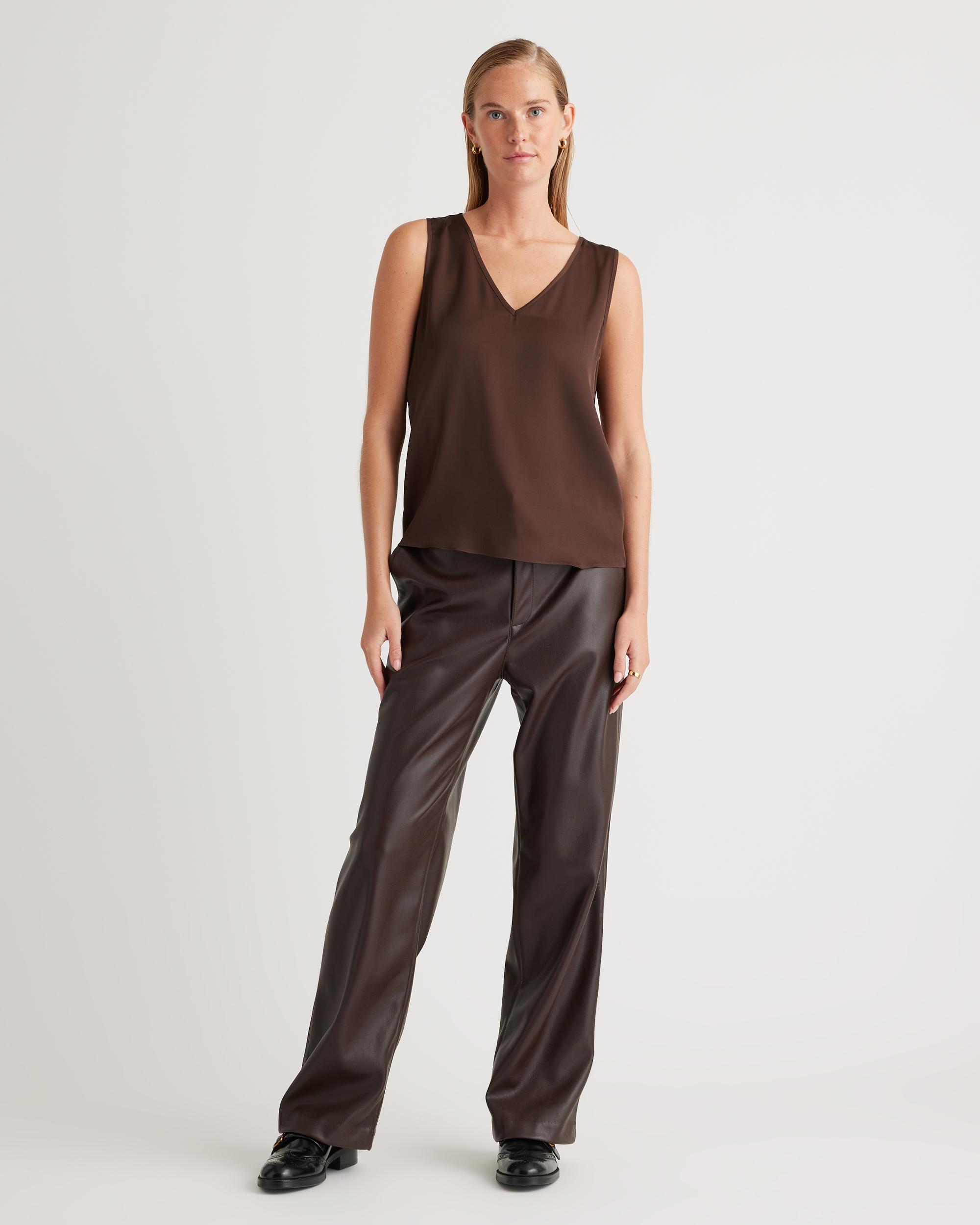 Quince | Women's Washable Stretch Silk Tank Top Product Image