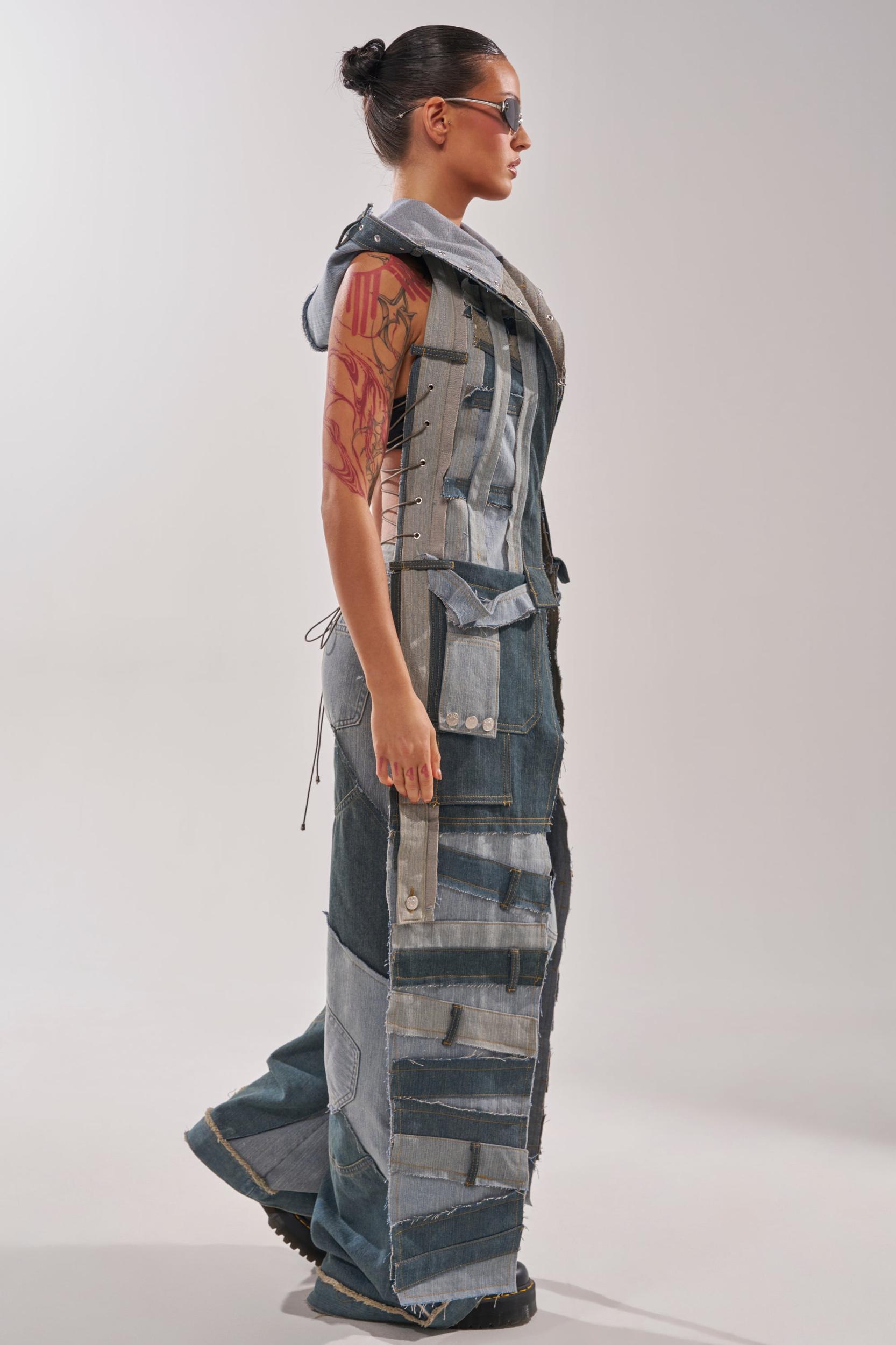 ALL THAT WIDE LEG DENIM JEANS Product Image