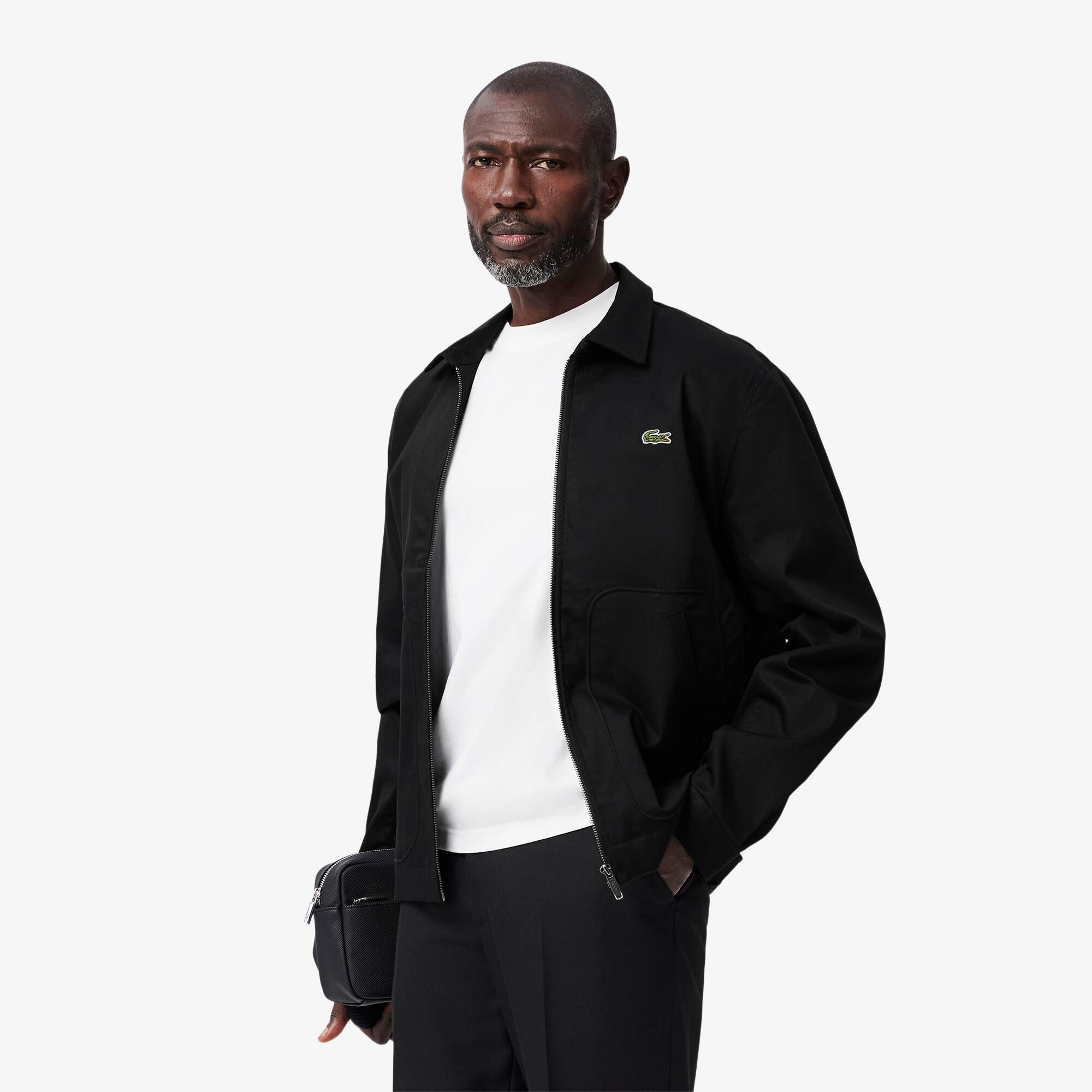 Short Water-Repellent Cotton Jacket Product Image