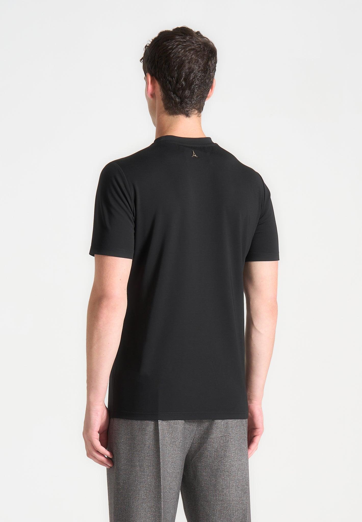 Slim Fit Luxe T-Shirt 3 Pack - Black Male Product Image