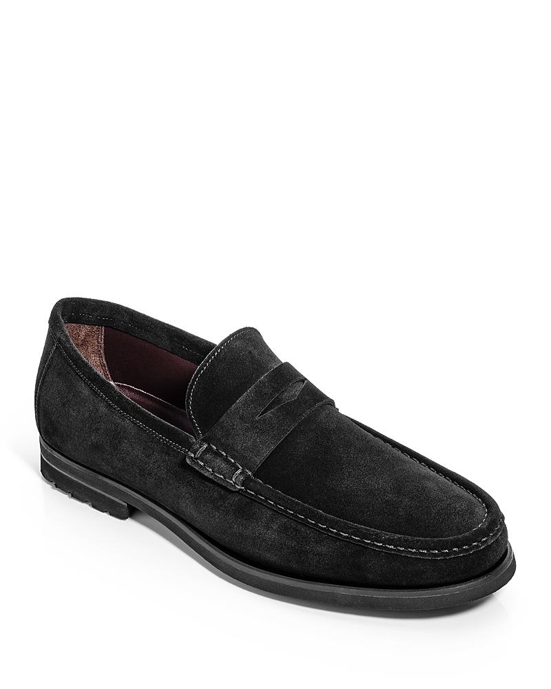 Mens Belfast Leather Penny Loafers Product Image