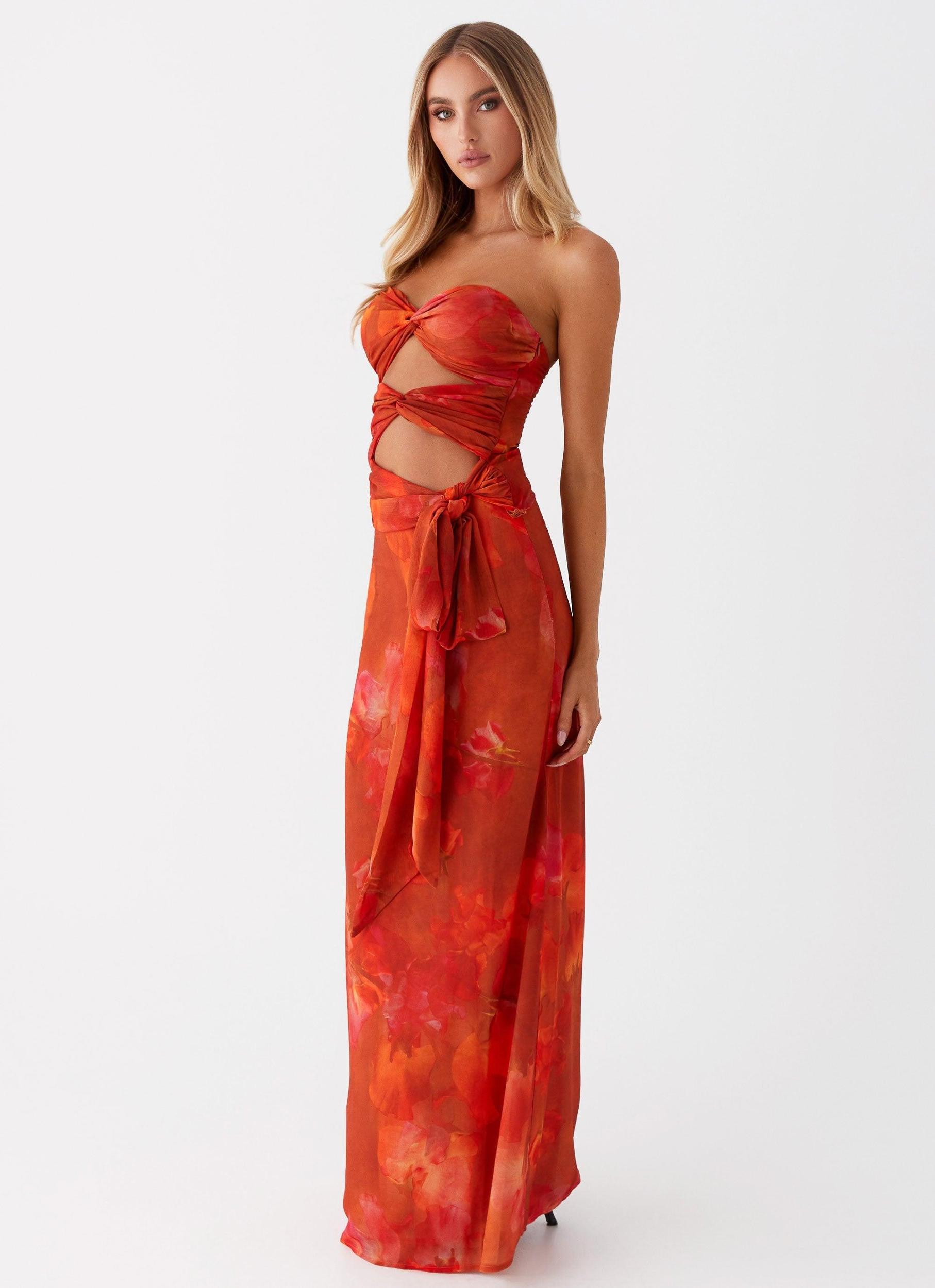 Sunlight Cascade Top - Amber Product Image