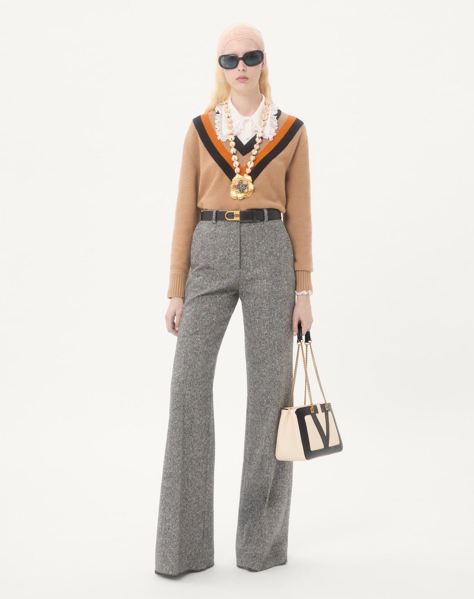 VALENTINO GARAVANI VIVA SUPERSTAR SMALL NAPPA LEATHER SHOPPING BAG Product Image