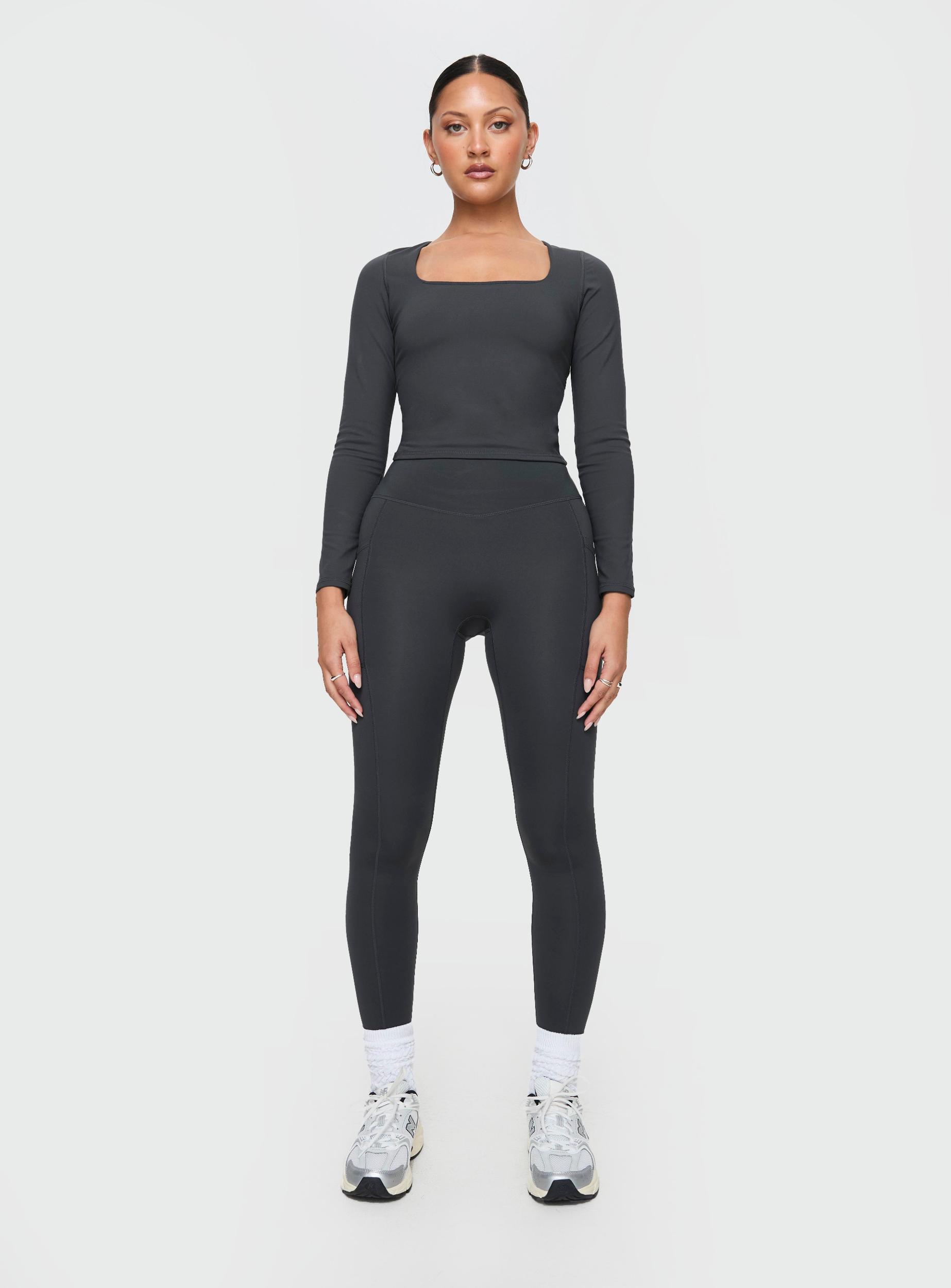 Unstoppable Activewear 7/8 Leggings Grey Product Image