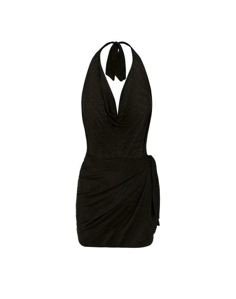 Tilly Short Cover Up - Black Product Image