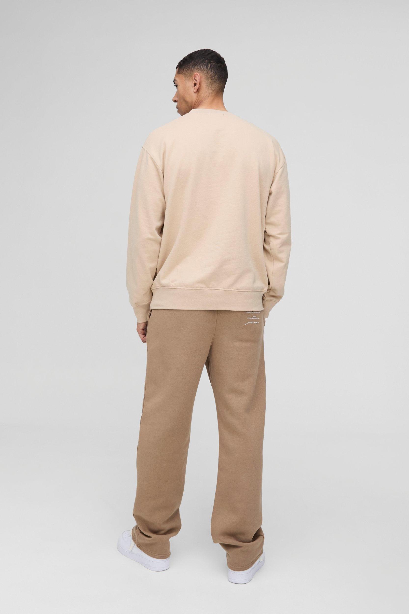 Oversized Hokusai Art License Print Sweatshirt | boohooMAN USA Product Image